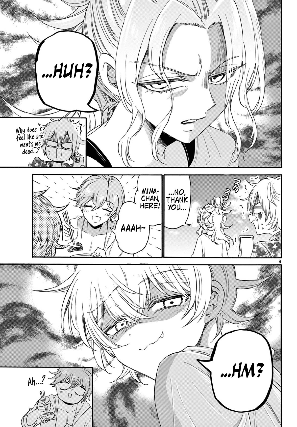 Mikadono Sanshimai wa Angai, Choroi Chapter 88 page 9 - Chapter 88: Choose whichever one you want.