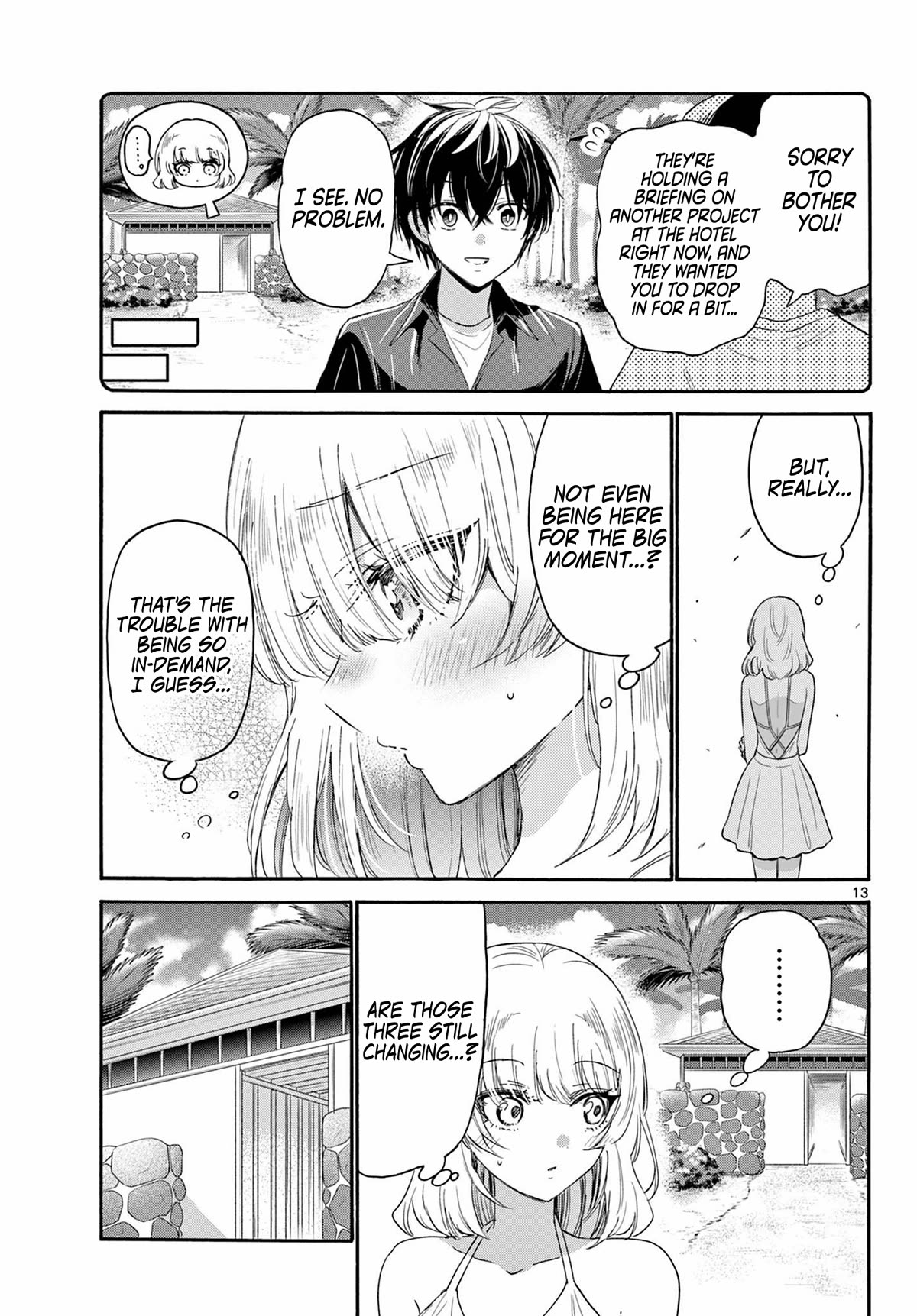 Mikadono Sanshimai wa Angai, Choroi Chapter 89 page 13 - Chapter 89: Time for the decisive battle.