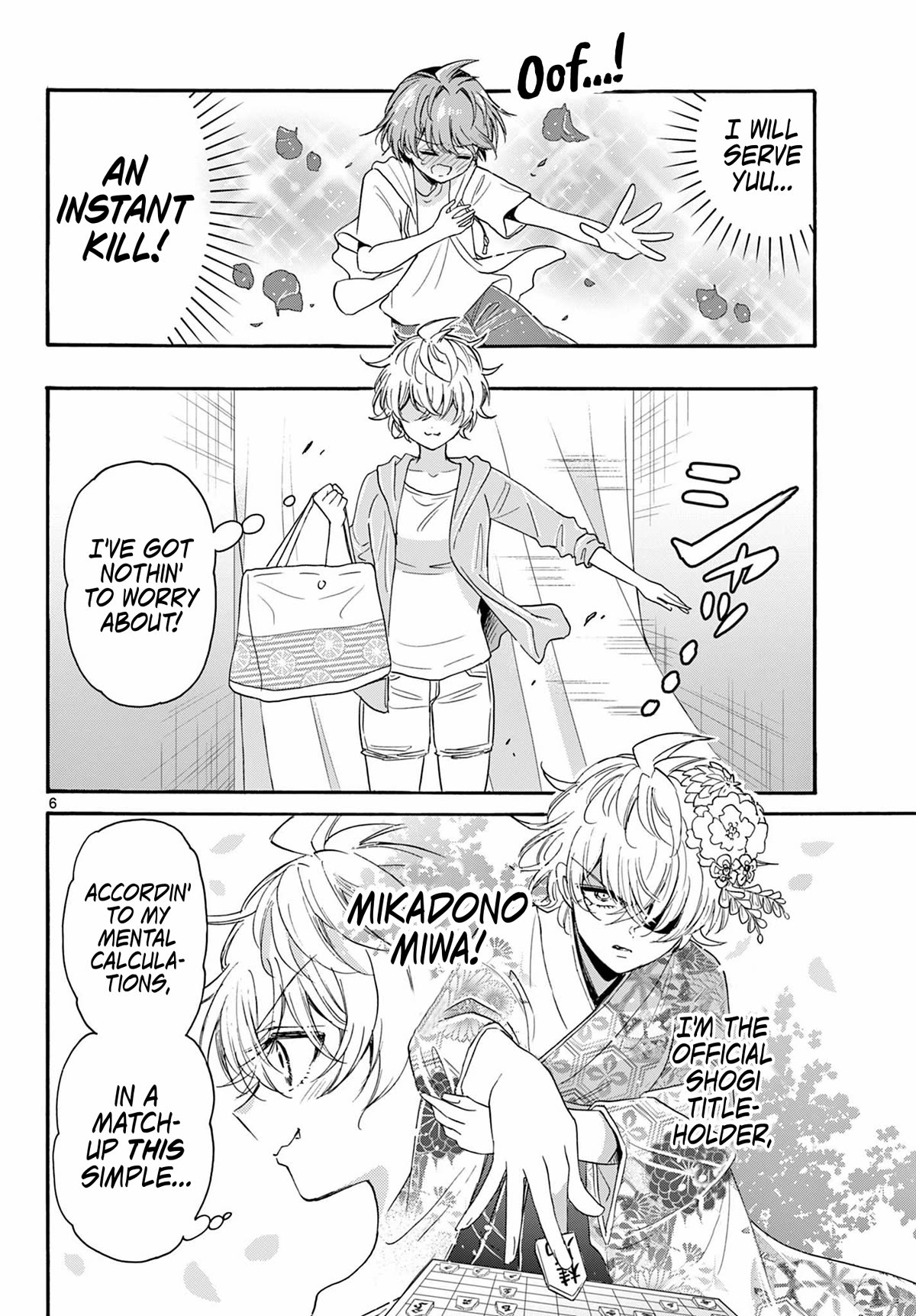 Mikadono Sanshimai wa Angai, Choroi Chapter 89 page 6 - Chapter 89: Time for the decisive battle.