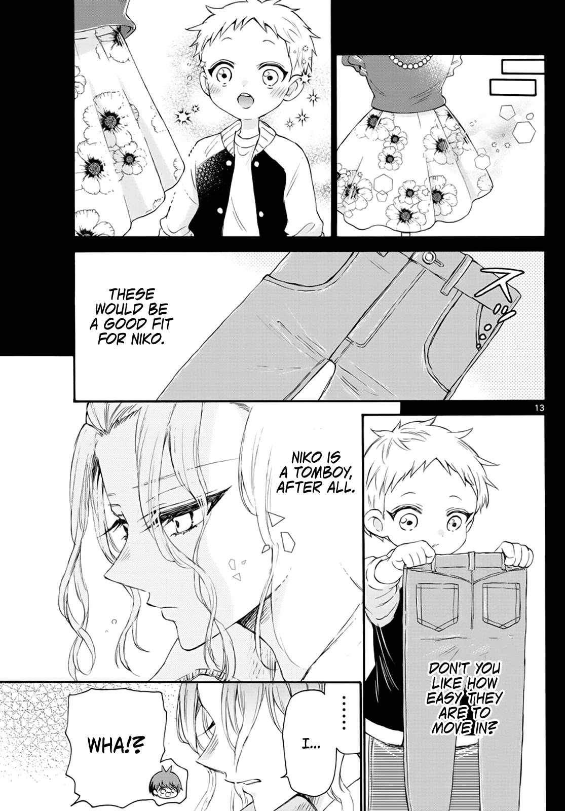 Mikadono Sanshimai wa Angai, Choroi Chapter 9 page 13 - Chapter 9: It really suits her