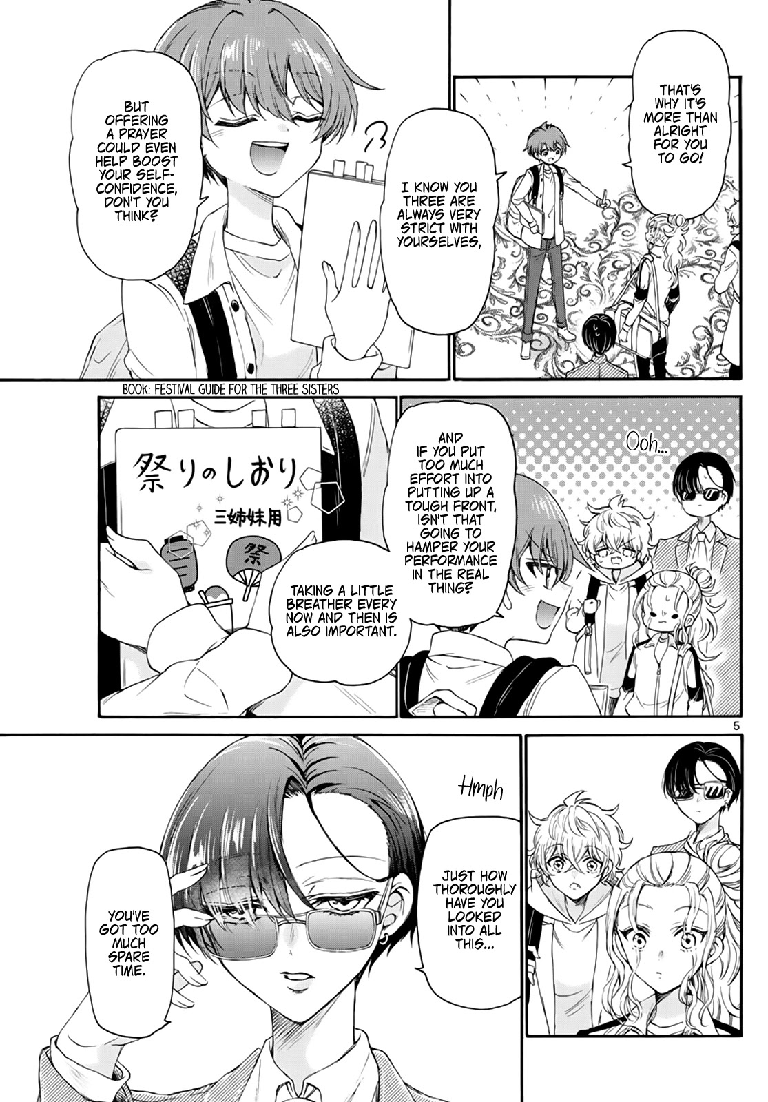 Mikadono Sanshimai wa Angai, Choroi Chapter 9 page 5 - Chapter 9: It really suits her