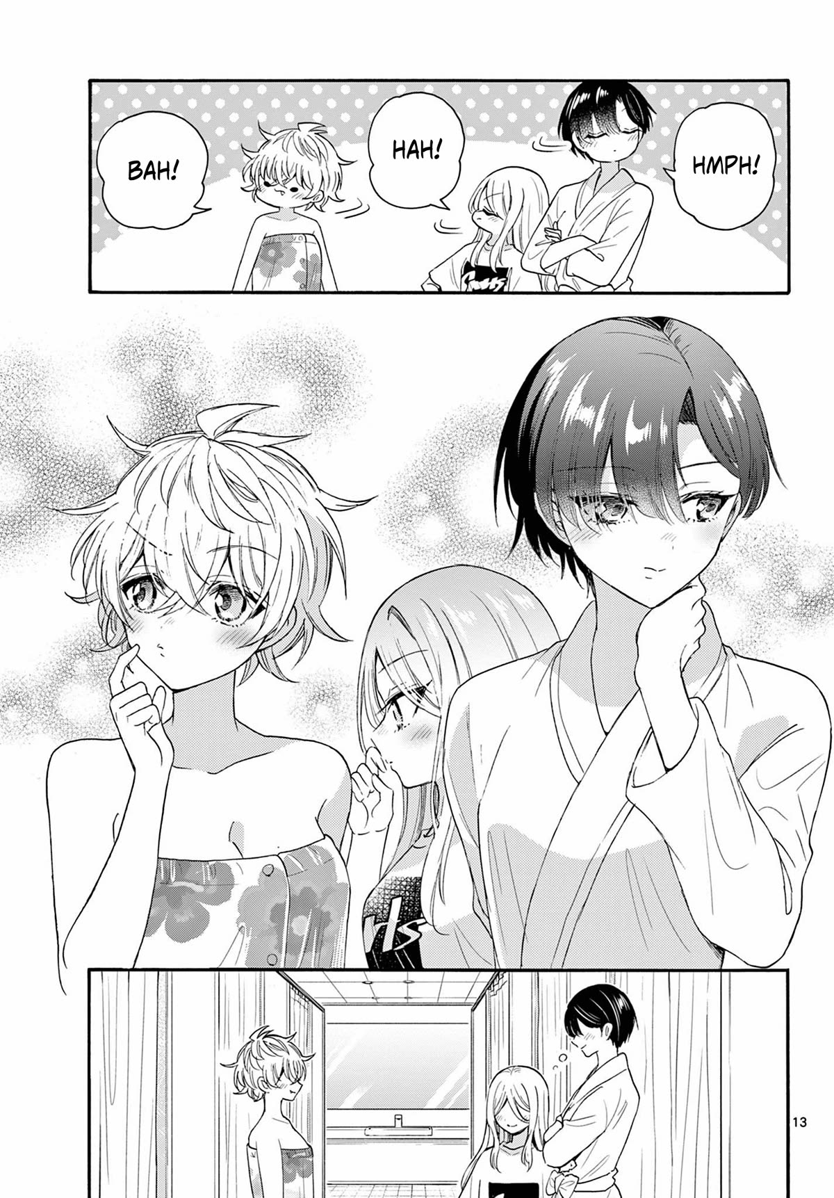 Mikadono Sanshimai wa Angai, Choroi Chapter 90 page 13 - Chapter 90: The swimsuits...?