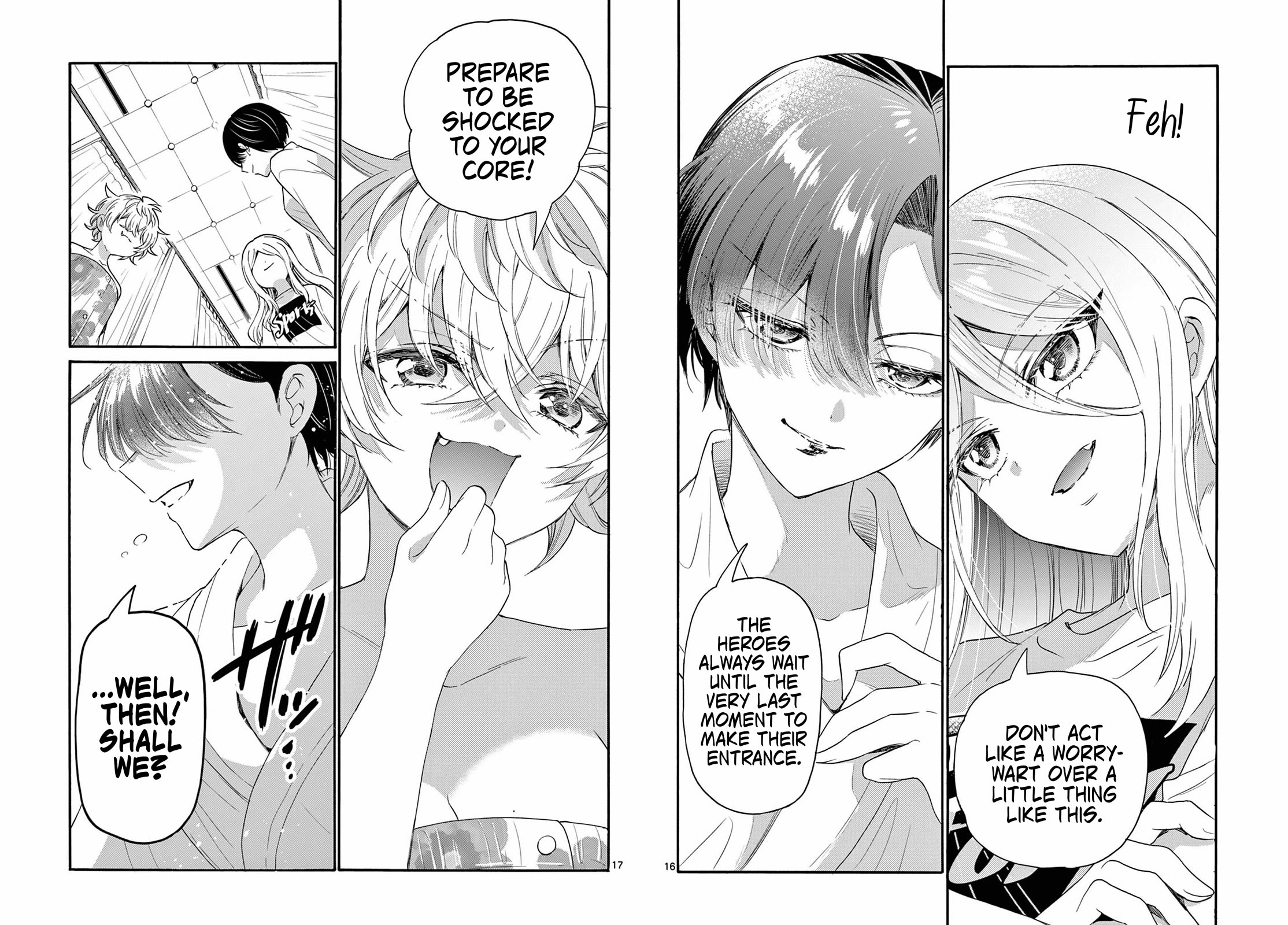 Mikadono Sanshimai wa Angai, Choroi Chapter 90 page 16 - Chapter 90: The swimsuits...?