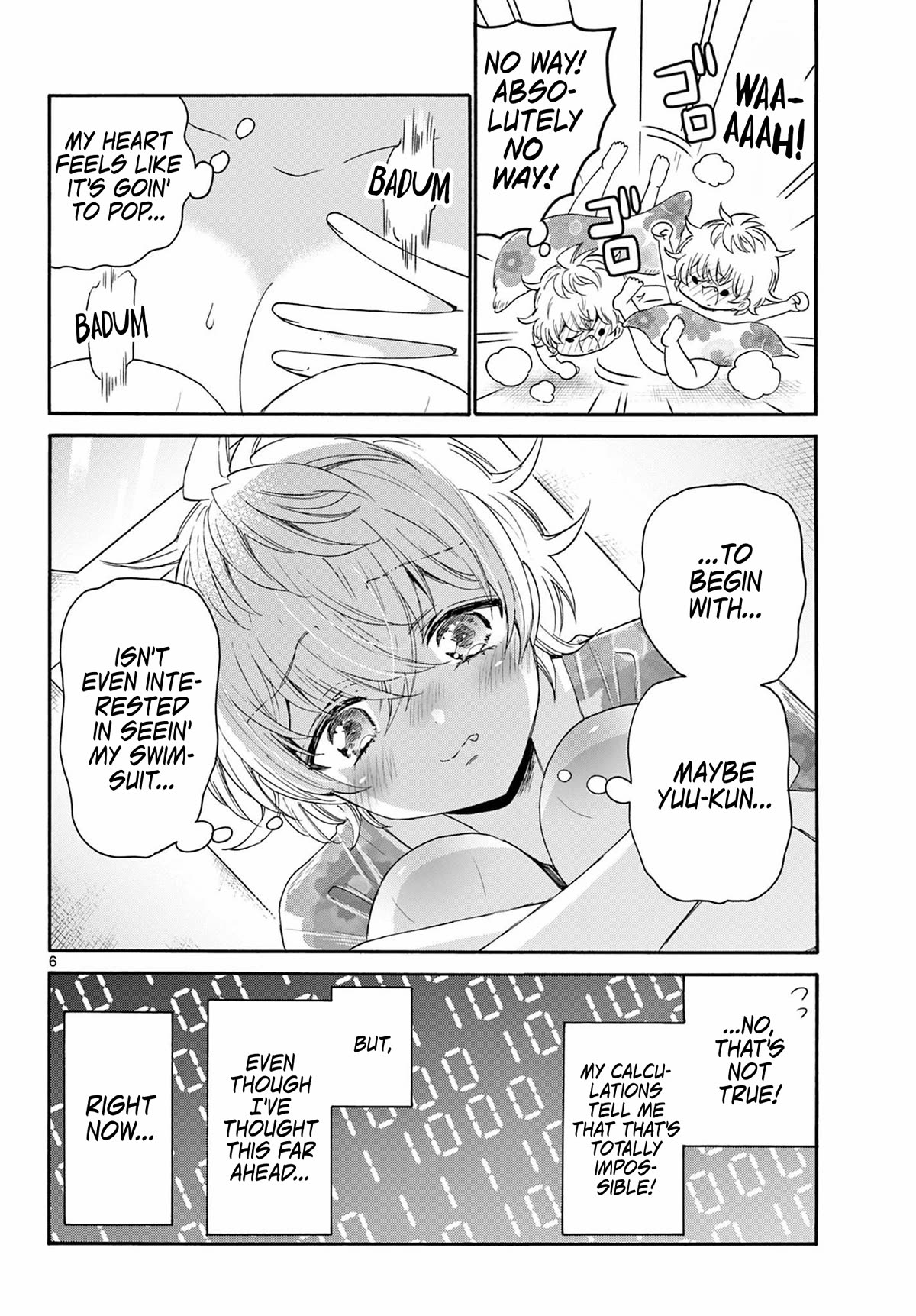 Mikadono Sanshimai wa Angai, Choroi Chapter 90 page 6 - Chapter 90: The swimsuits...?