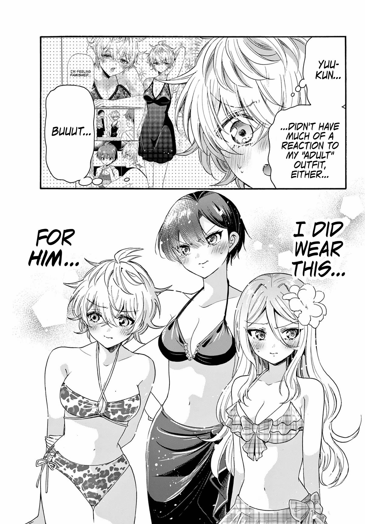Mikadono Sanshimai wa Angai, Choroi Chapter 91 page 17 - Chapter 91: Waiting for a reaction.