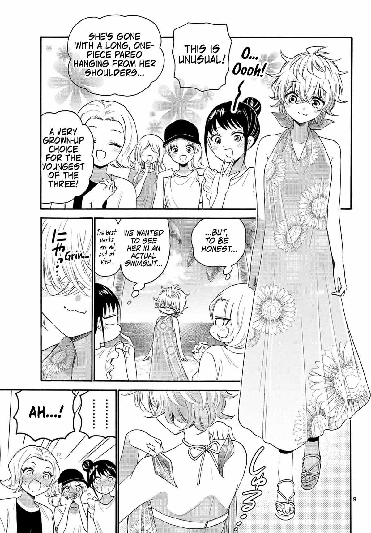 Mikadono Sanshimai wa Angai, Choroi Chapter 91 page 9 - Chapter 91: Waiting for a reaction.