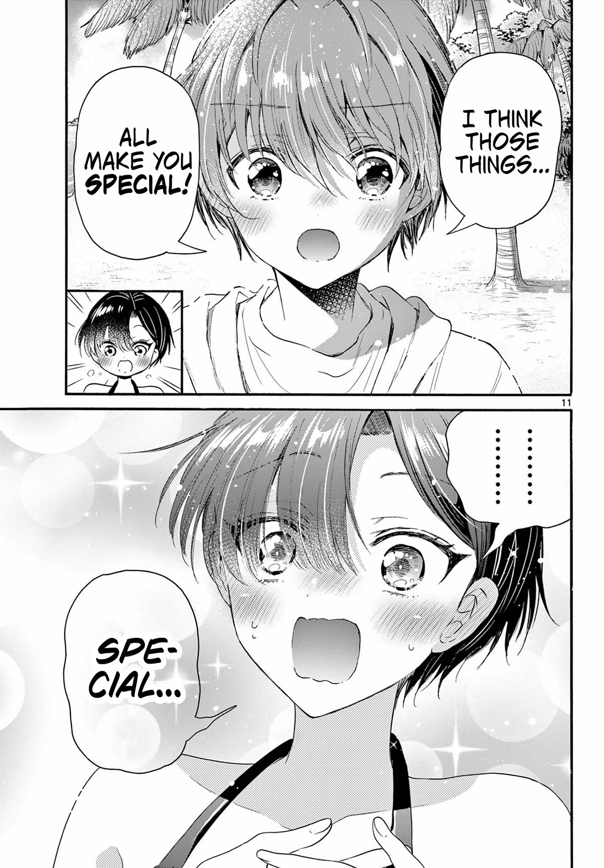 Mikadono Sanshimai wa Angai, Choroi Chapter 92 page 11 - Chapter 92: The audience's duty.