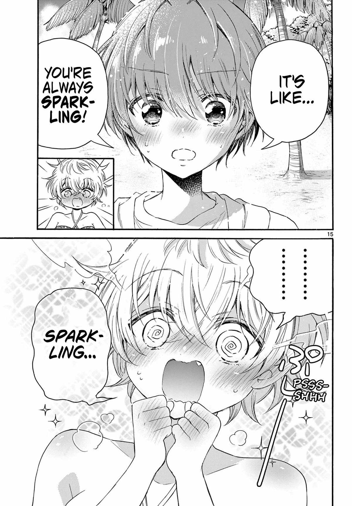 Mikadono Sanshimai wa Angai, Choroi Chapter 92 page 15 - Chapter 92: The audience's duty.