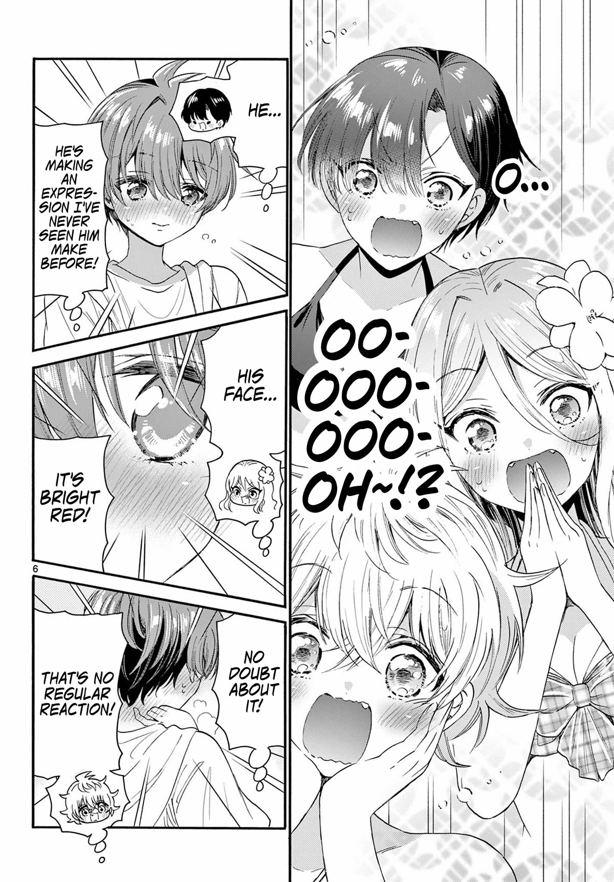 Mikadono Sanshimai wa Angai, Choroi Chapter 92 page 6 - Chapter 92: The audience's duty.
