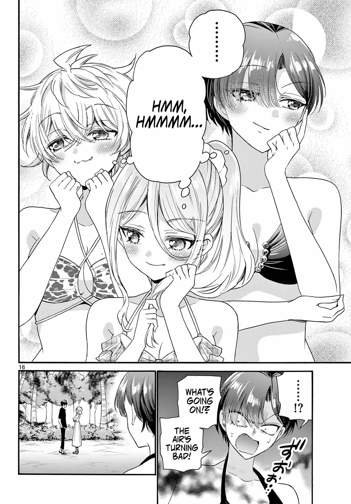 Mikadono Sanshimai wa Angai, Choroi Chapter 93 page 16 - Chapter 93: Our three sisters.