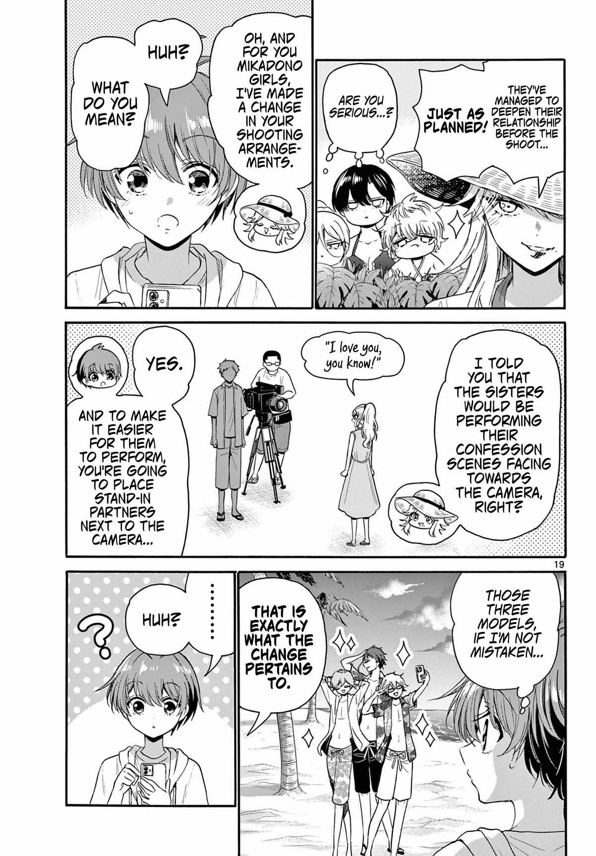 Mikadono Sanshimai wa Angai, Choroi Chapter 95 page 18 - Chapter 95: Love is...