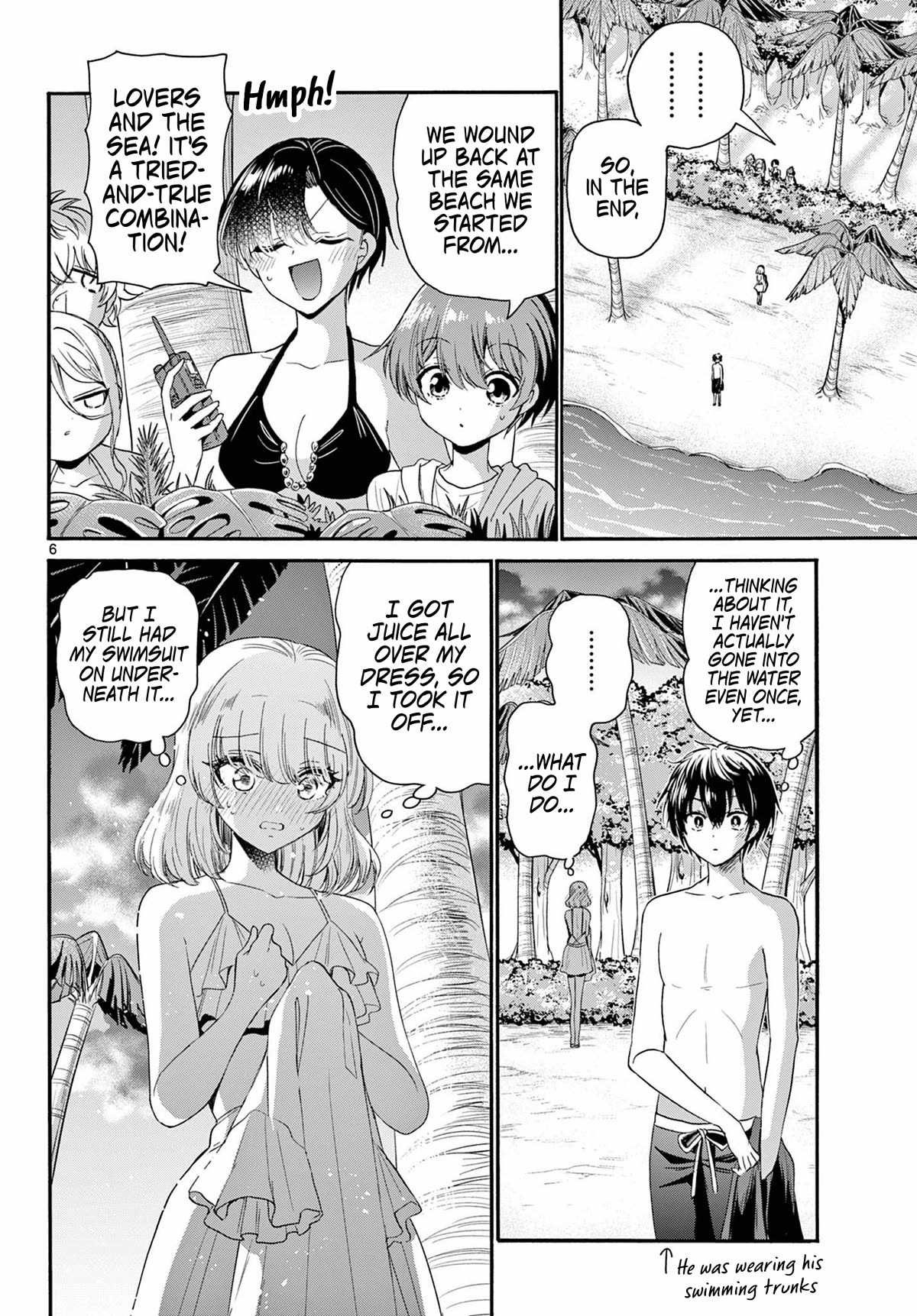 Mikadono Sanshimai wa Angai, Choroi Chapter 95 page 6 - Chapter 95: Love is...