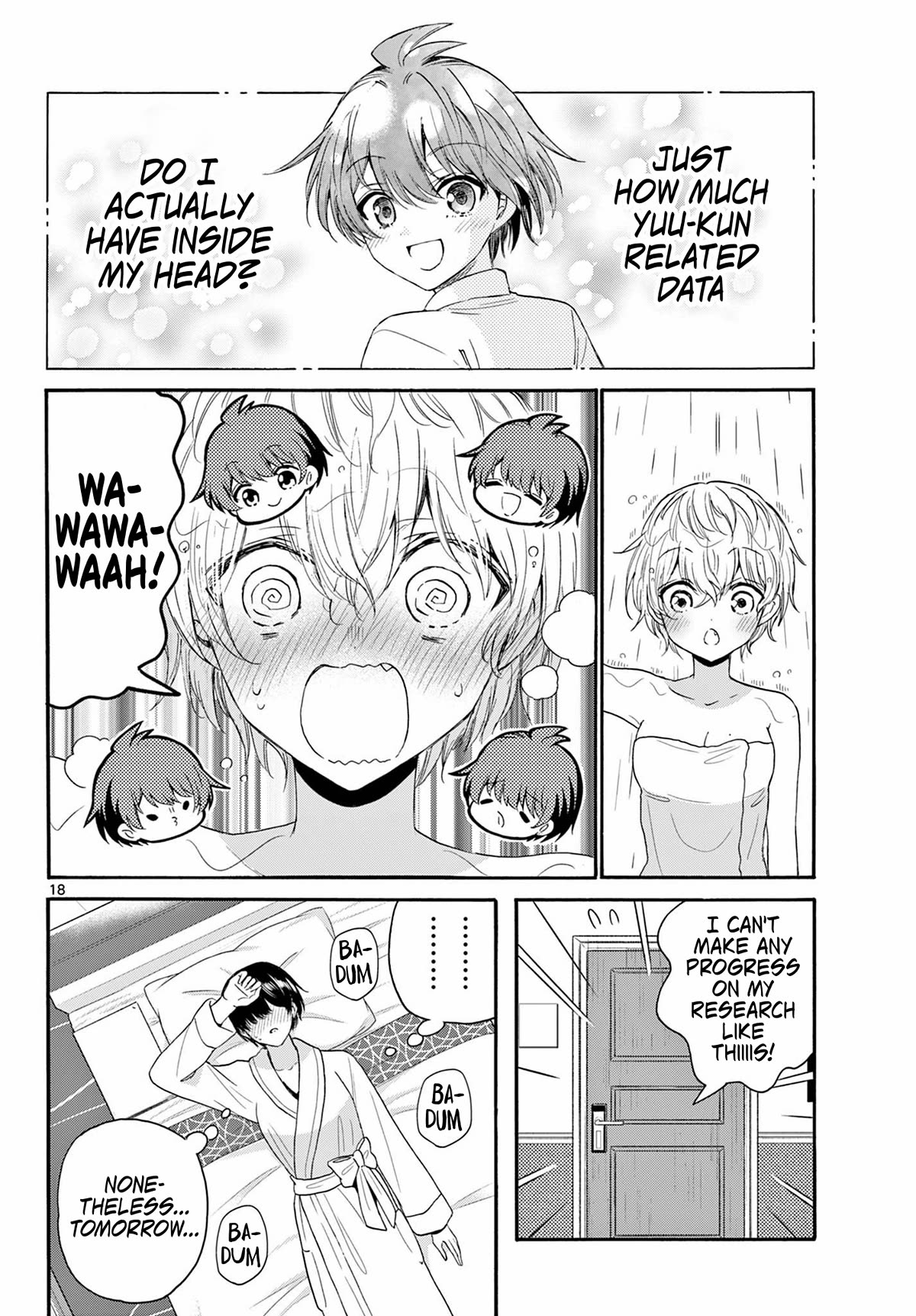 Mikadono Sanshimai wa Angai, Choroi Chapter 96 page 18 - Chapter 96: Confessing to Yuu.