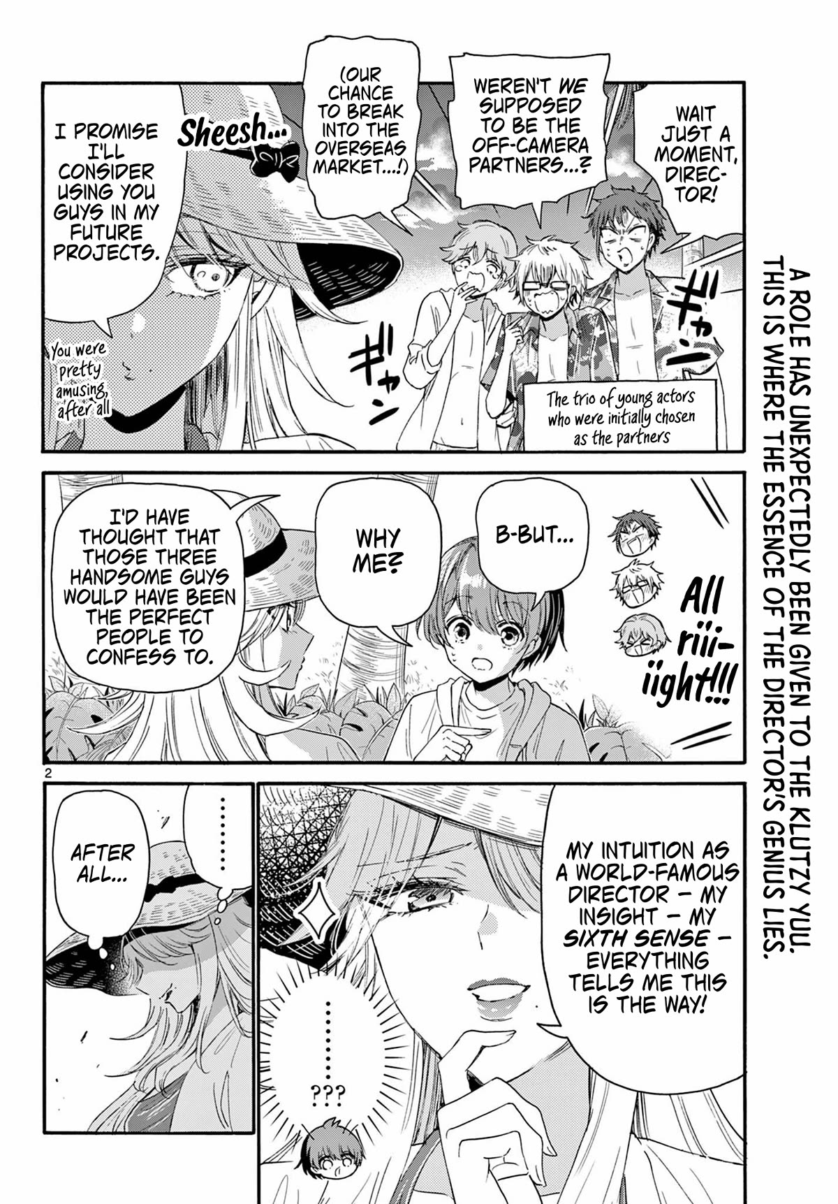 Mikadono Sanshimai wa Angai, Choroi Chapter 96 page 2 - Chapter 96: Confessing to Yuu.