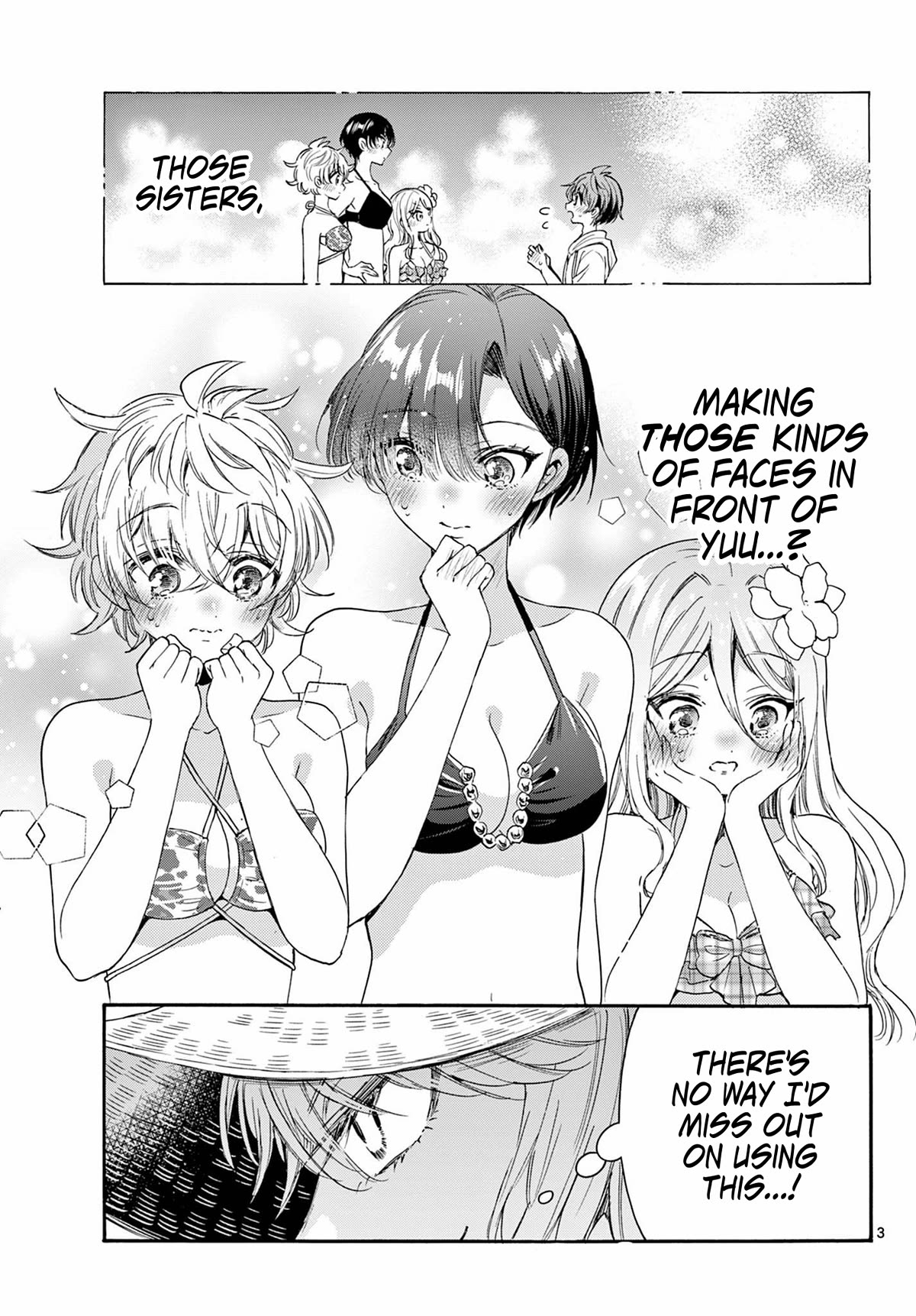 Mikadono Sanshimai wa Angai, Choroi Chapter 96 page 3 - Chapter 96: Confessing to Yuu.
