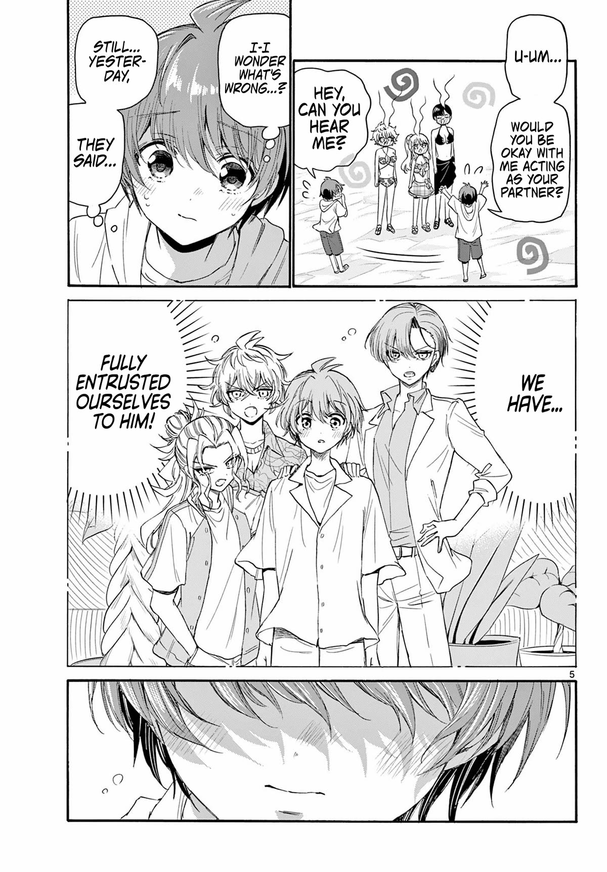Mikadono Sanshimai wa Angai, Choroi Chapter 96 page 5 - Chapter 96: Confessing to Yuu.