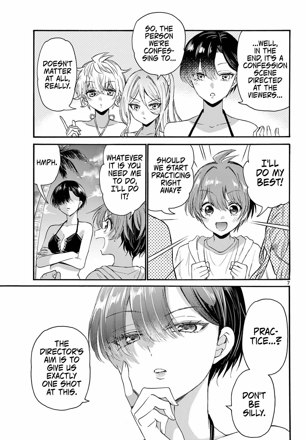 Mikadono Sanshimai wa Angai, Choroi Chapter 96 page 7 - Chapter 96: Confessing to Yuu.