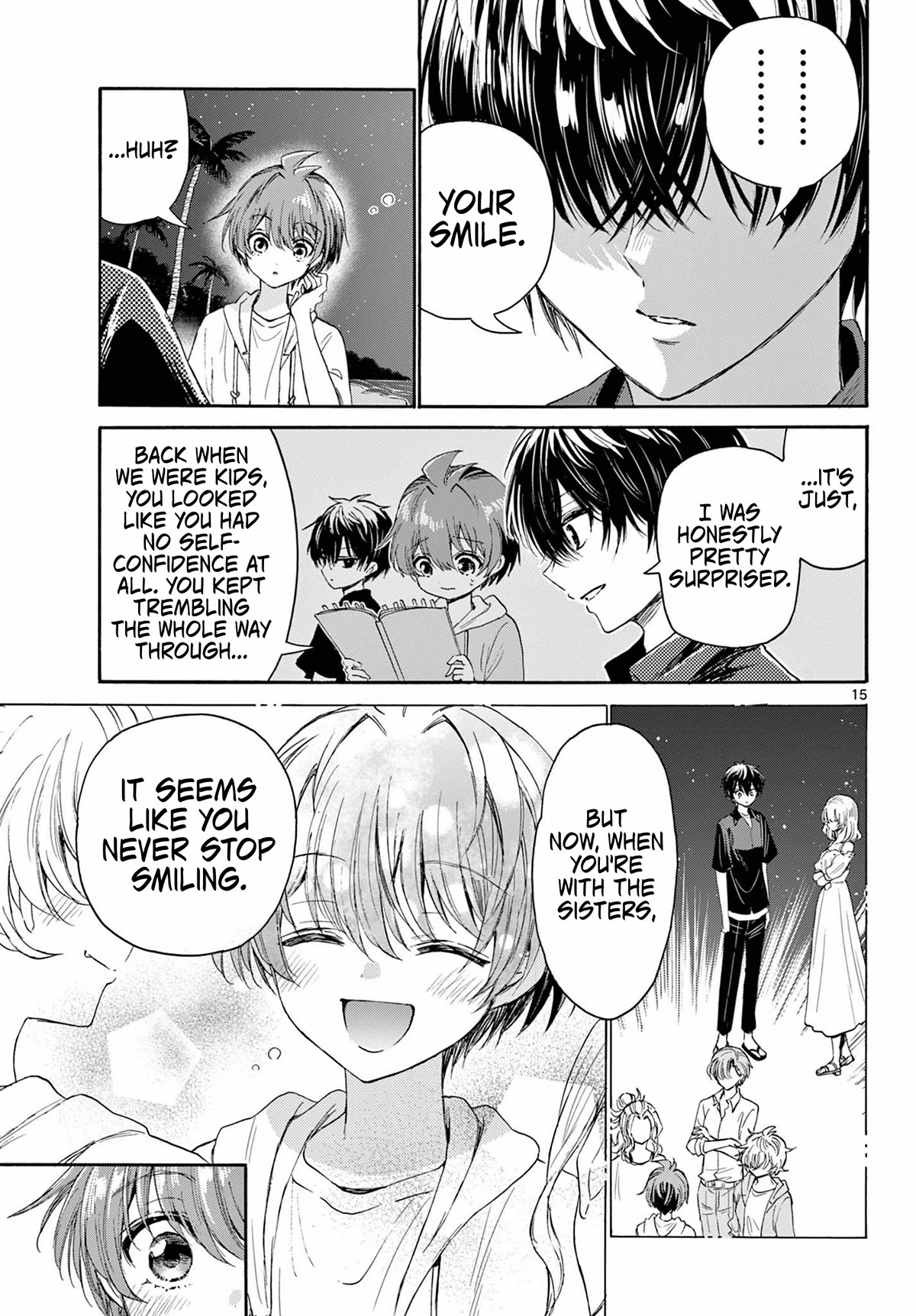 Mikadono Sanshimai wa Angai, Choroi Chapter 97 page 15 - Chapter 97: The night before the confessions.