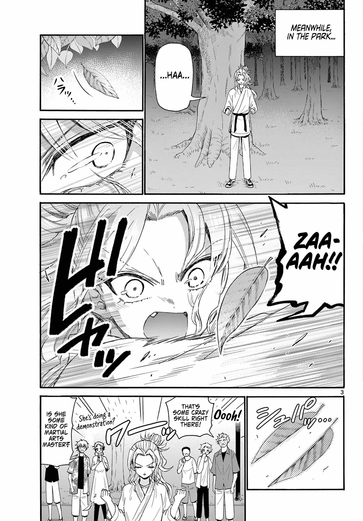 Mikadono Sanshimai wa Angai, Choroi Chapter 97 page 3 - Chapter 97: The night before the confessions.