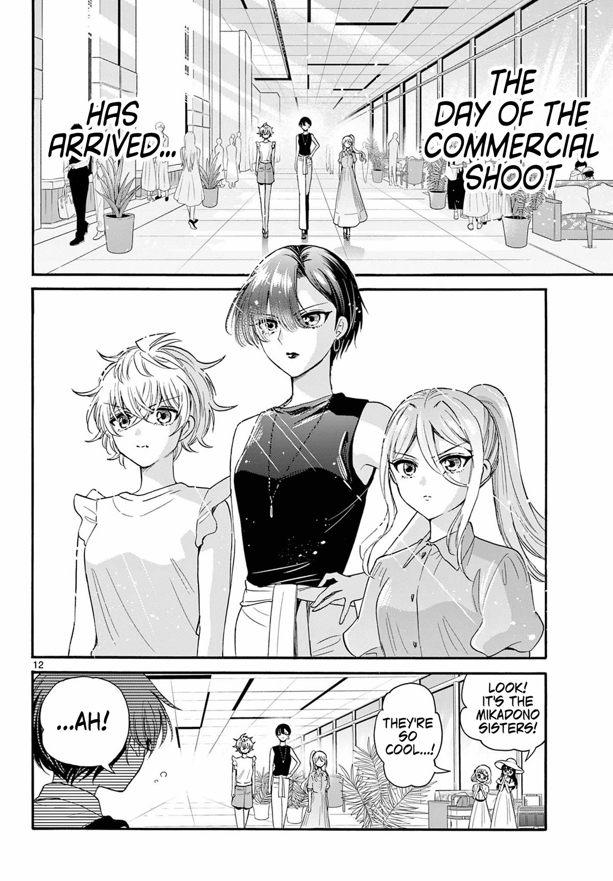 Mikadono Sanshimai wa Angai, Choroi Chapter 98 page 11 - Chapter 98: The morning of the confessions.