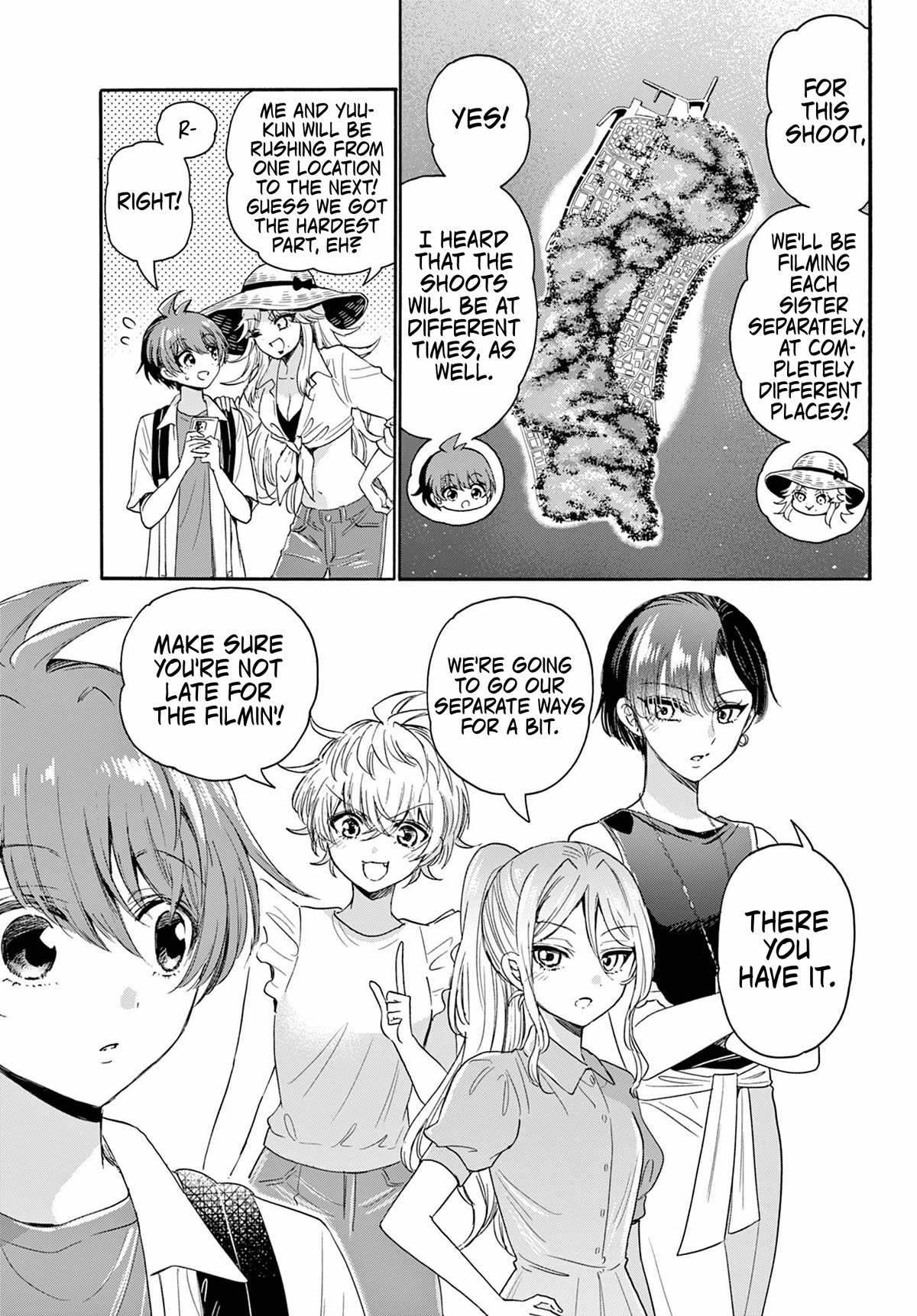 Mikadono Sanshimai wa Angai, Choroi Chapter 98 page 14 - Chapter 98: The morning of the confessions.