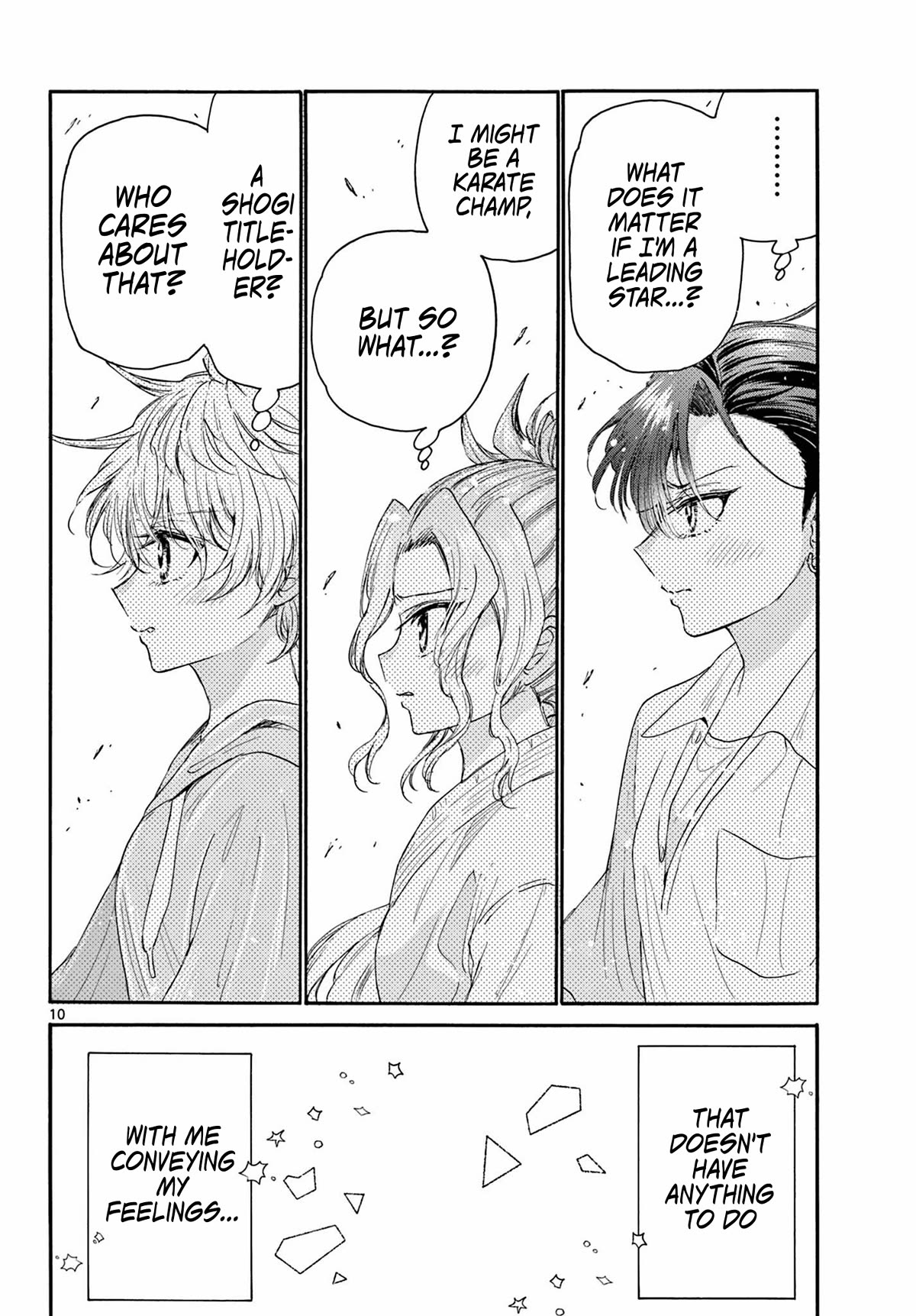 Mikadono Sanshimai wa Angai, Choroi Chapter 98 page 9 - Chapter 98: The morning of the confessions.