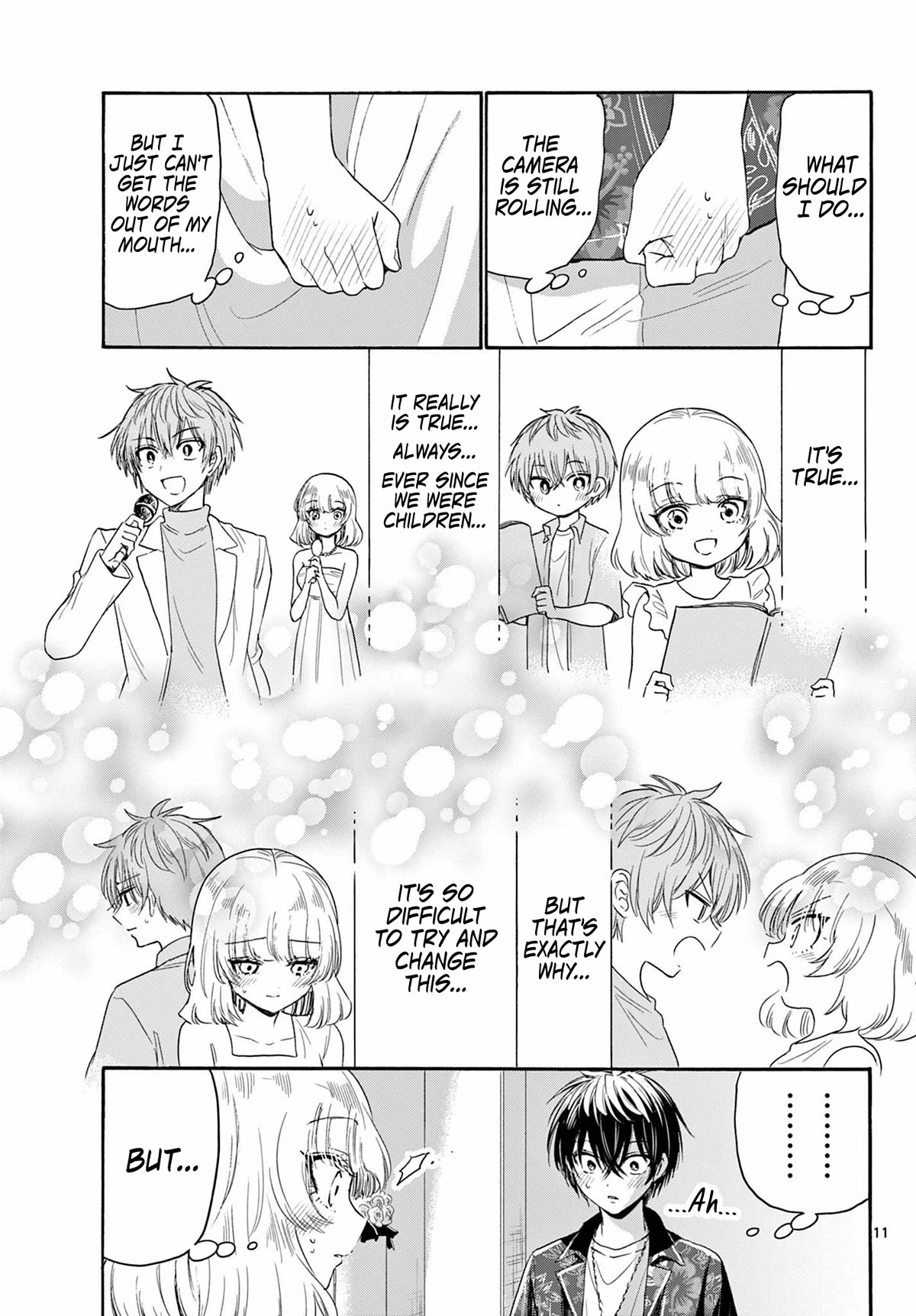 Mikadono Sanshimai wa Angai, Choroi Chapter 99 page 11 - Chapter 99: The Twin Stars' confessions.
