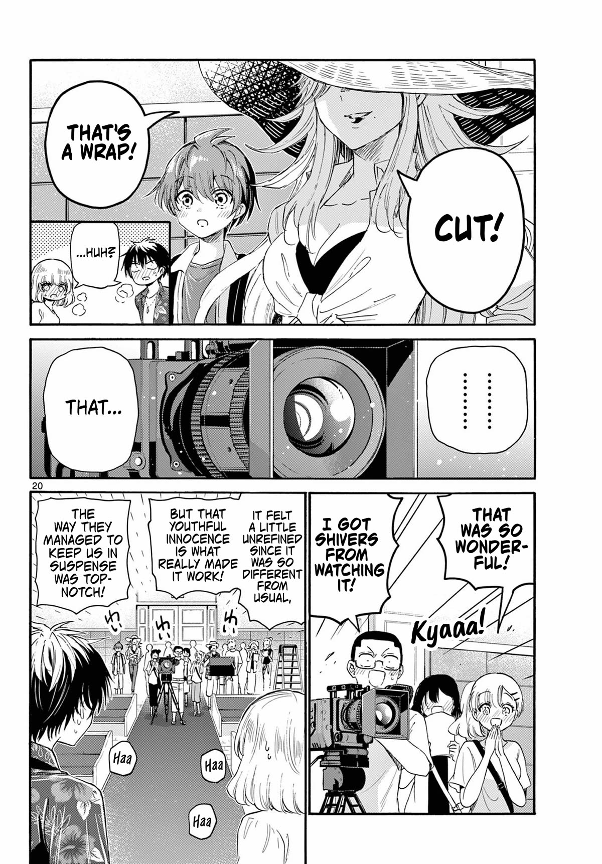 Mikadono Sanshimai wa Angai, Choroi Chapter 99 page 19 - Chapter 99: The Twin Stars' confessions.