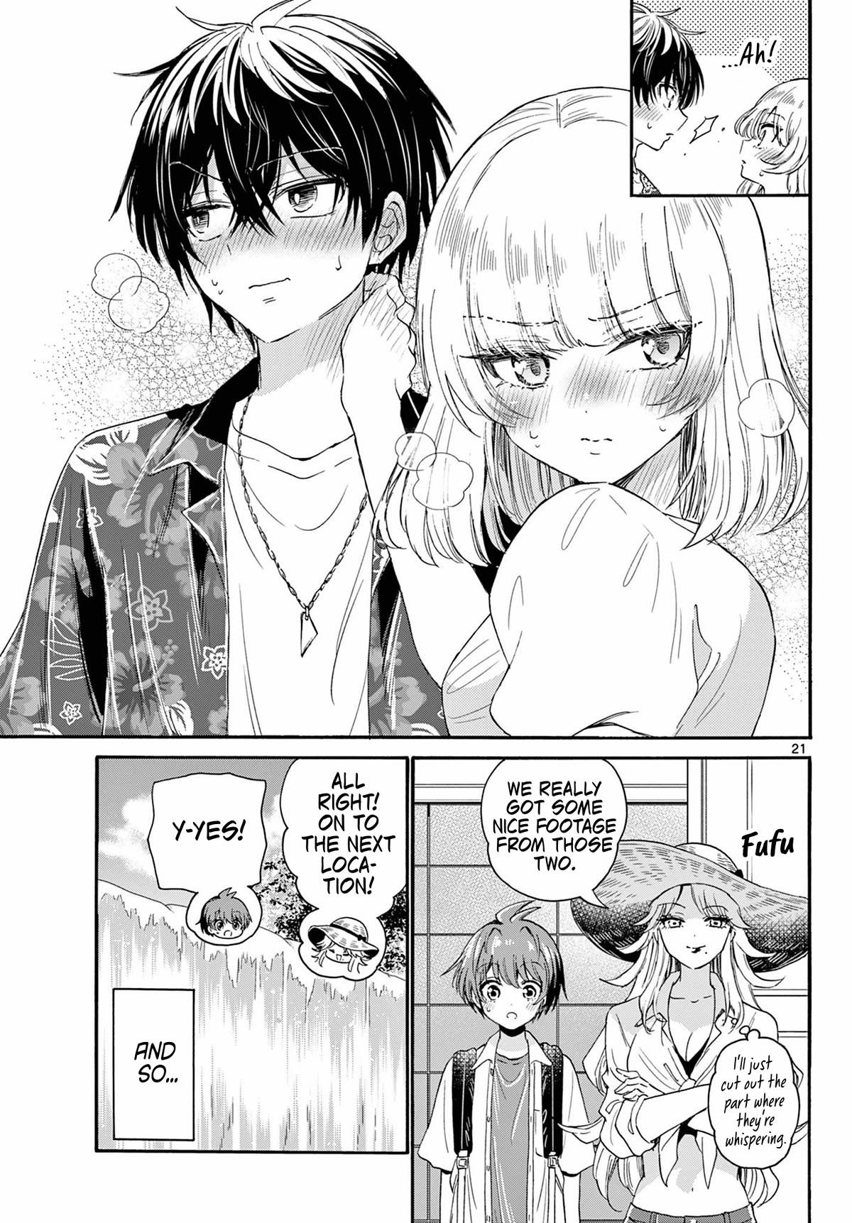 Mikadono Sanshimai wa Angai, Choroi Chapter 99 page 20 - Chapter 99: The Twin Stars' confessions.