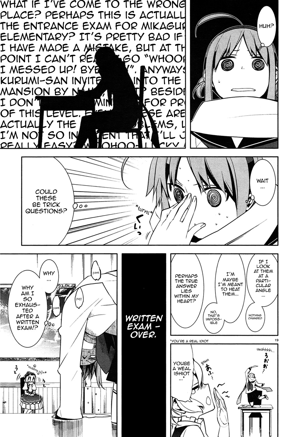 Mikagura Gakuen Kumikyoku Chapter 1 page 22 - Chapter 1 : Music 1