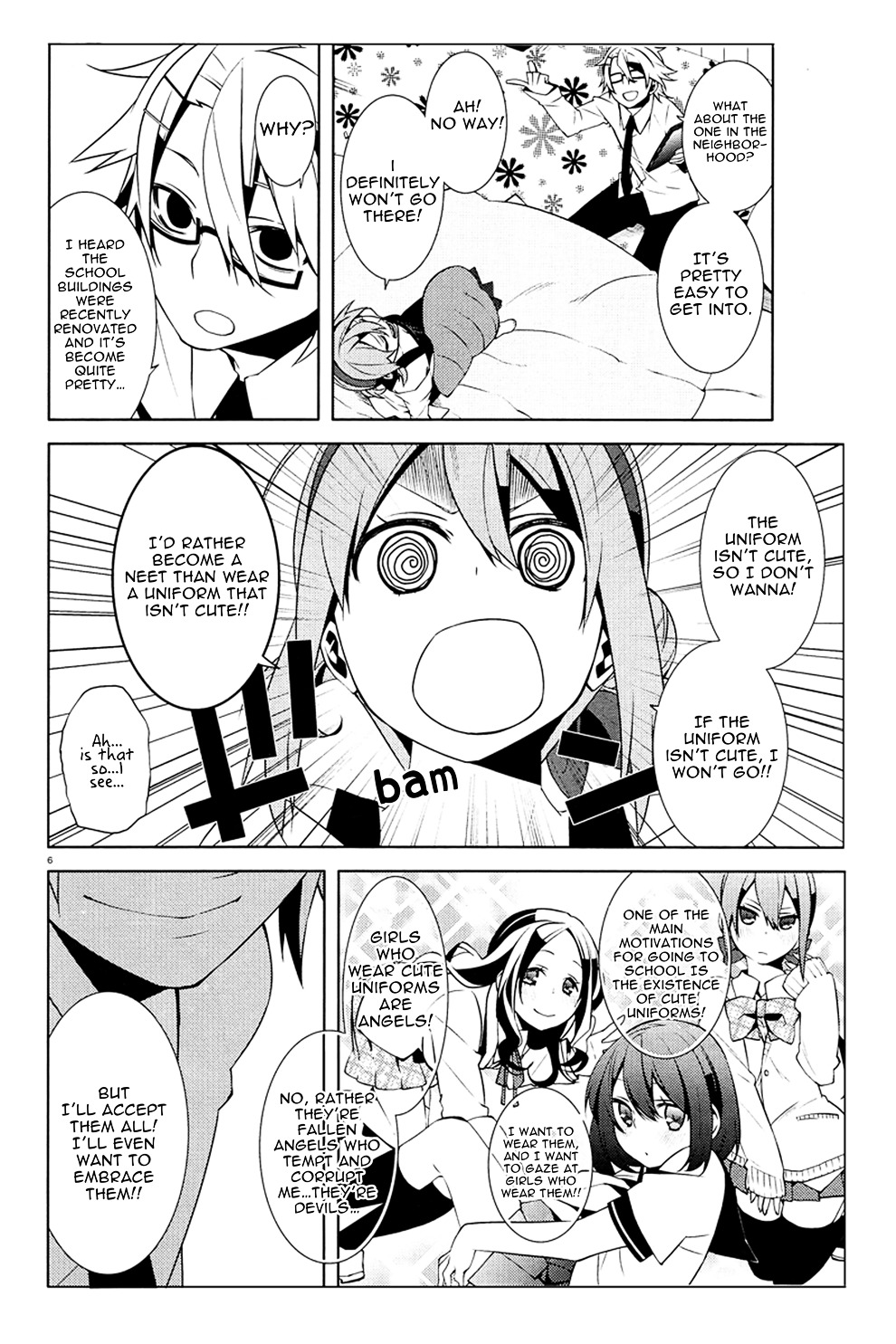 Mikagura Gakuen Kumikyoku Chapter 1 page 9 - Chapter 1 : Music 1