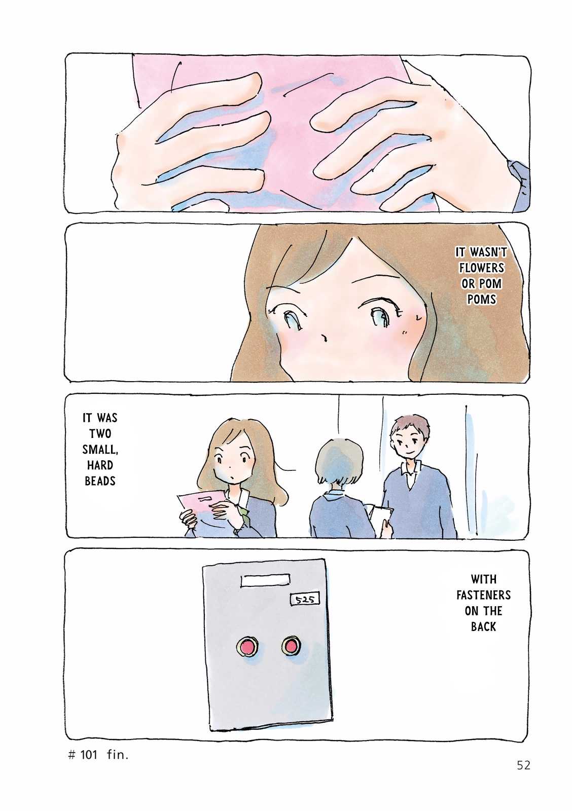 Mikako-san Chapter 101 page 4 - Chapter 101 : Red Plastic