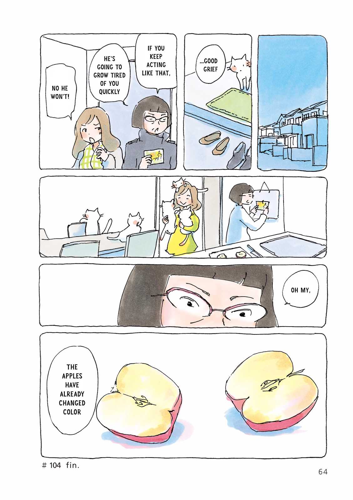 Mikako-san Chapter 104 page 4 - Chapter 104 : Color Change
