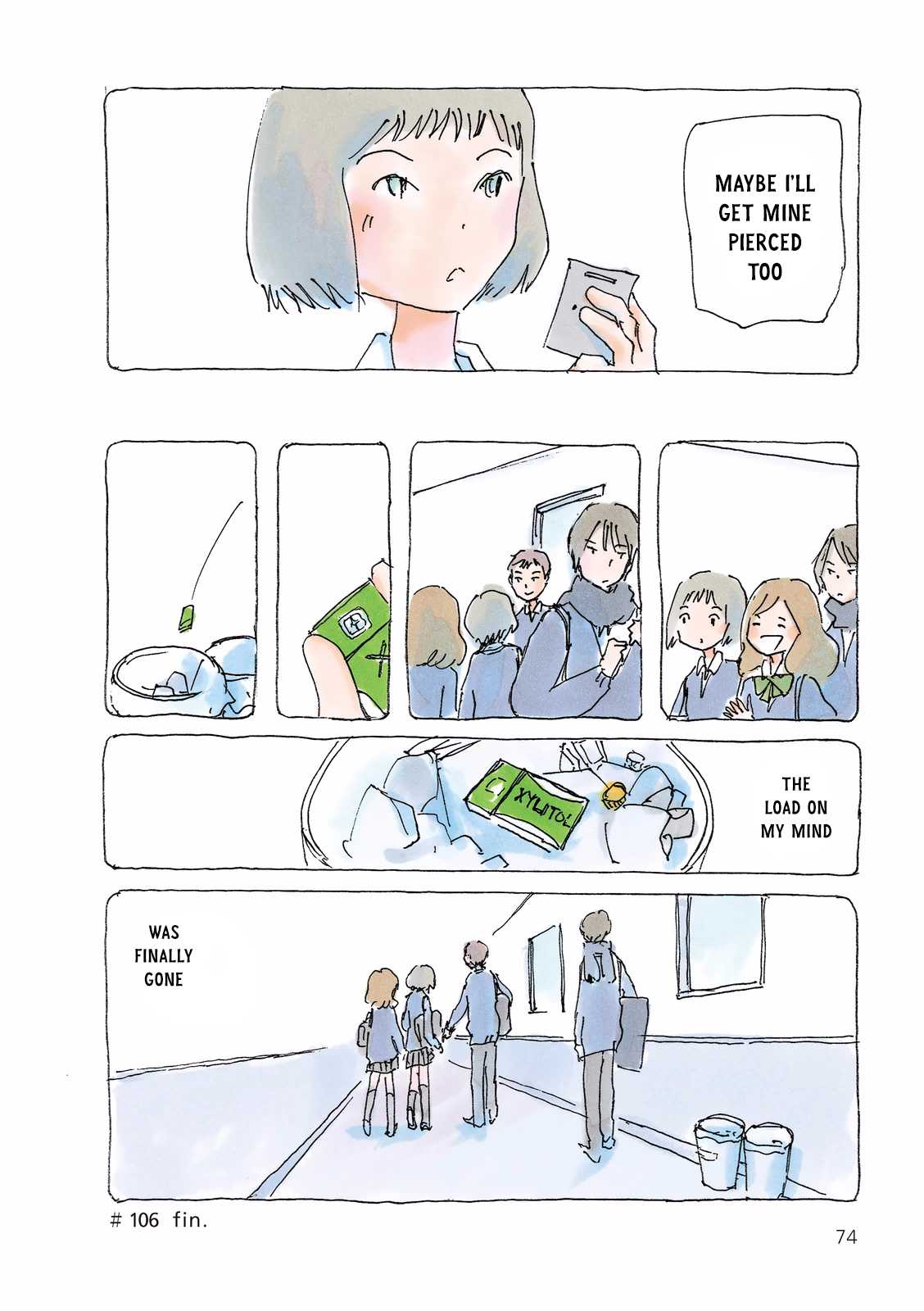 Mikako-san Chapter 106 page 4 - Chapter 106 : Load On My Mind