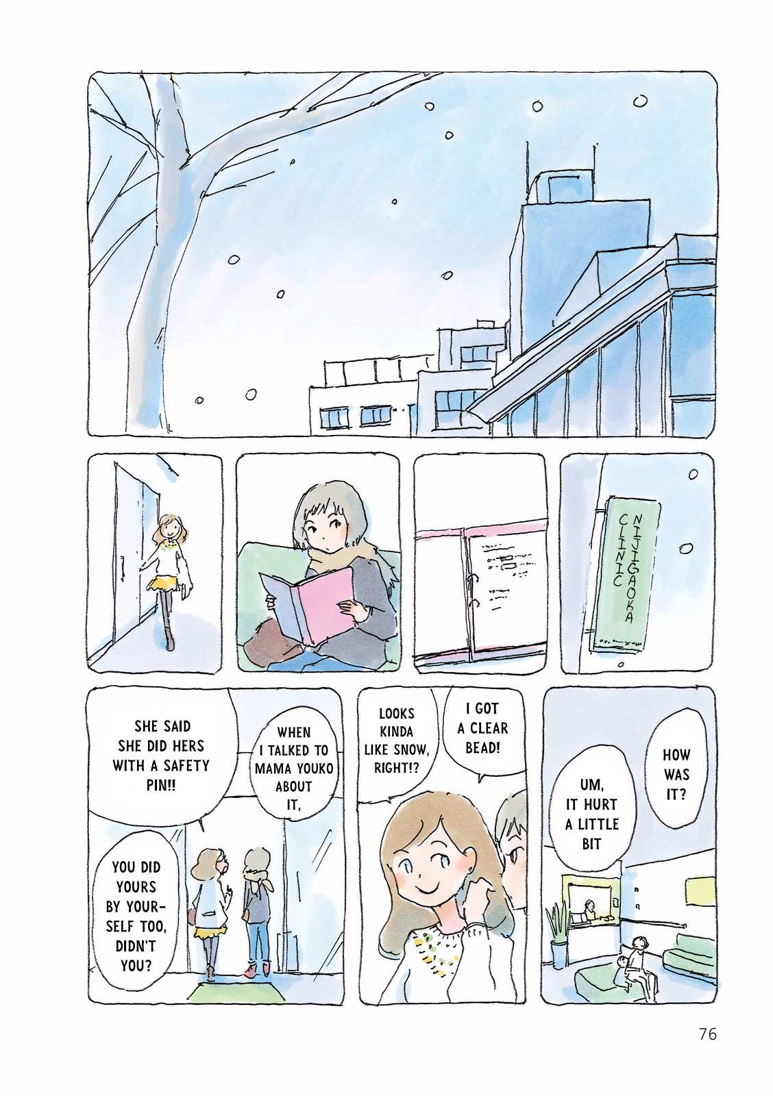 Mikako-san Chapter 107 page 2 - Chapter 107 : Snow Day