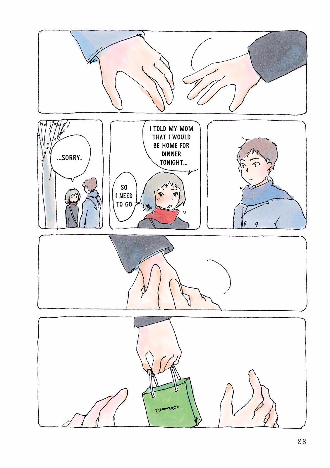 Mikako-san Chapter 110 page 2 - Chapter 110 : Blue Earrings