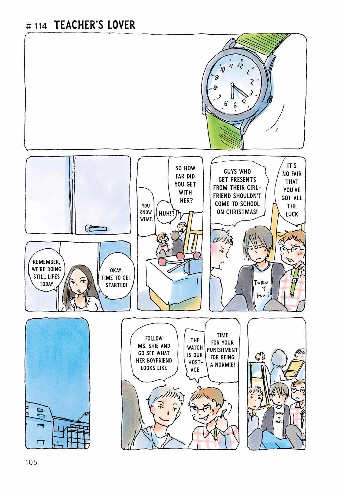 Mikako-san Chapter 114 page 1 - Chapter 114 : Teacher's Lover