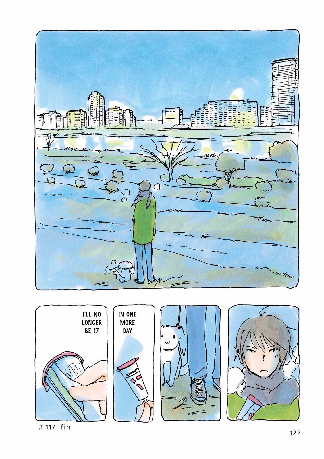 Mikako-san Chapter 117 page 4 - Chapter 117 : Night Walk