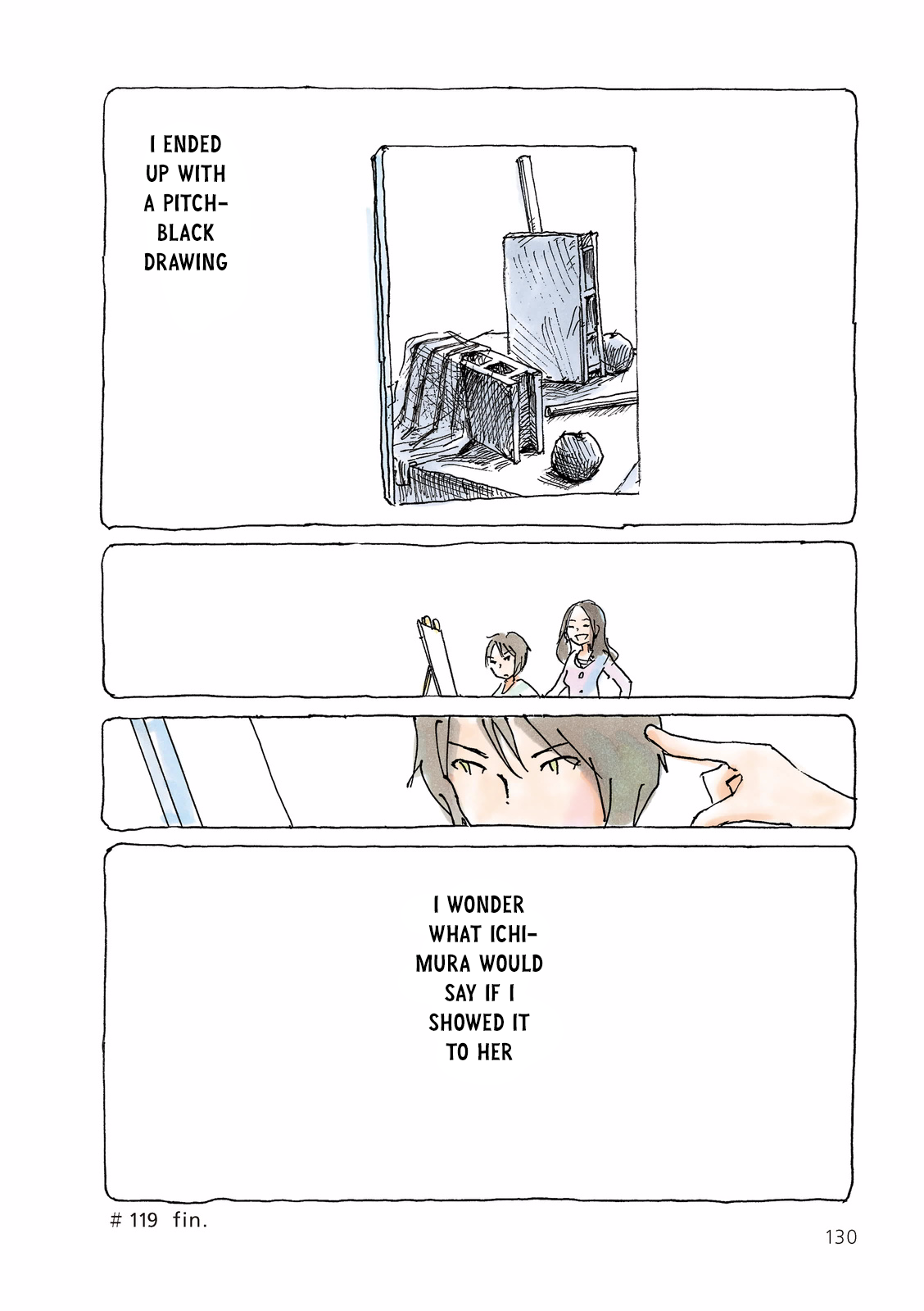 Mikako-san Chapter 119 page 4 - Chapter 119 : Concrete Block