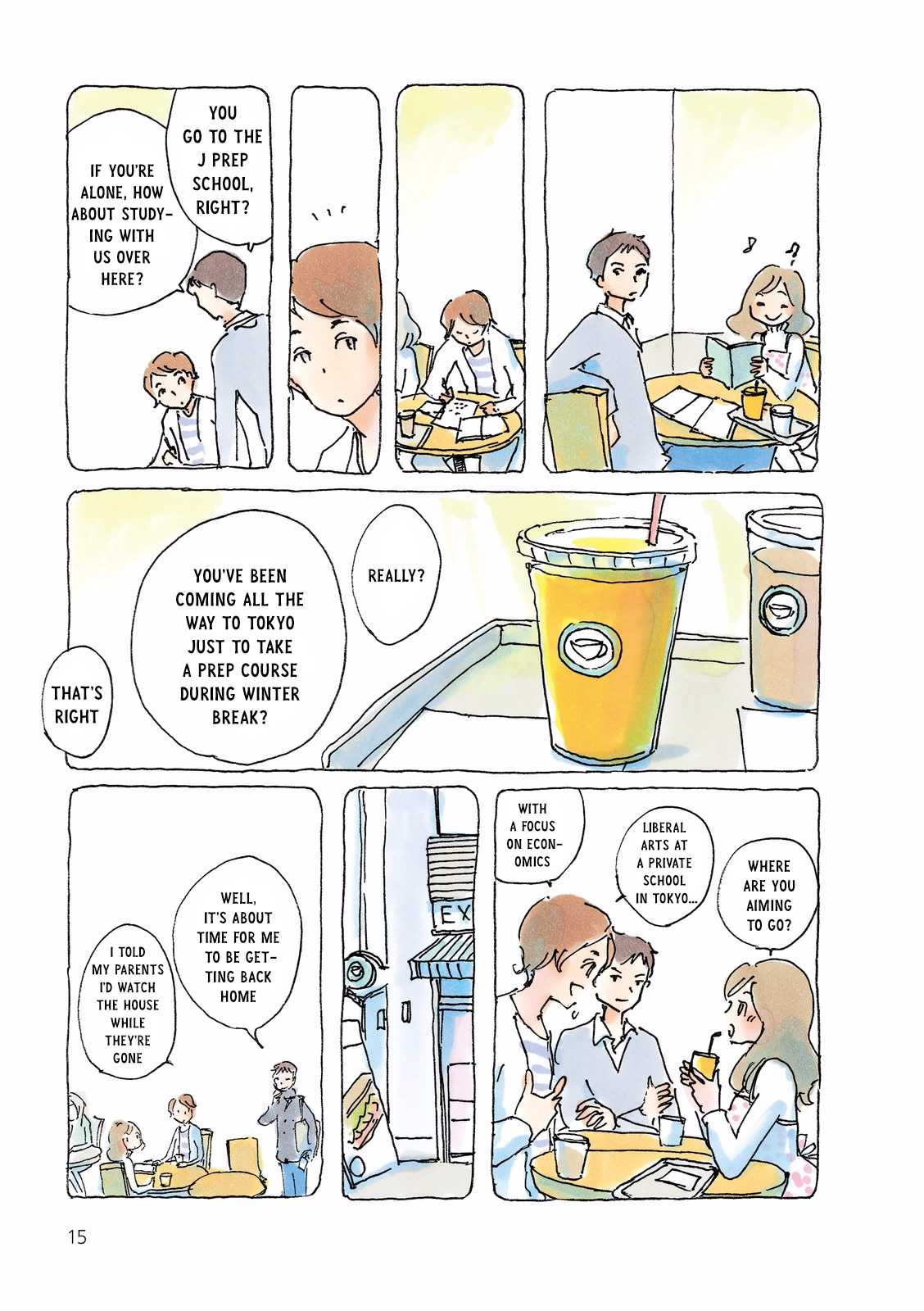 Mikako-san Chapter 123 page 3 - Chapter 123 : Main Test