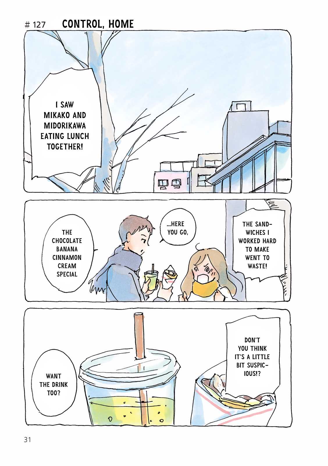 Mikako-san Chapter 127 page 1 - Chapter 127 : Control, Home