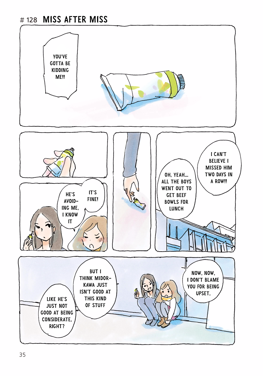 Mikako-san Chapter 128 page 1 - Chapter 128 : Miss After Miss