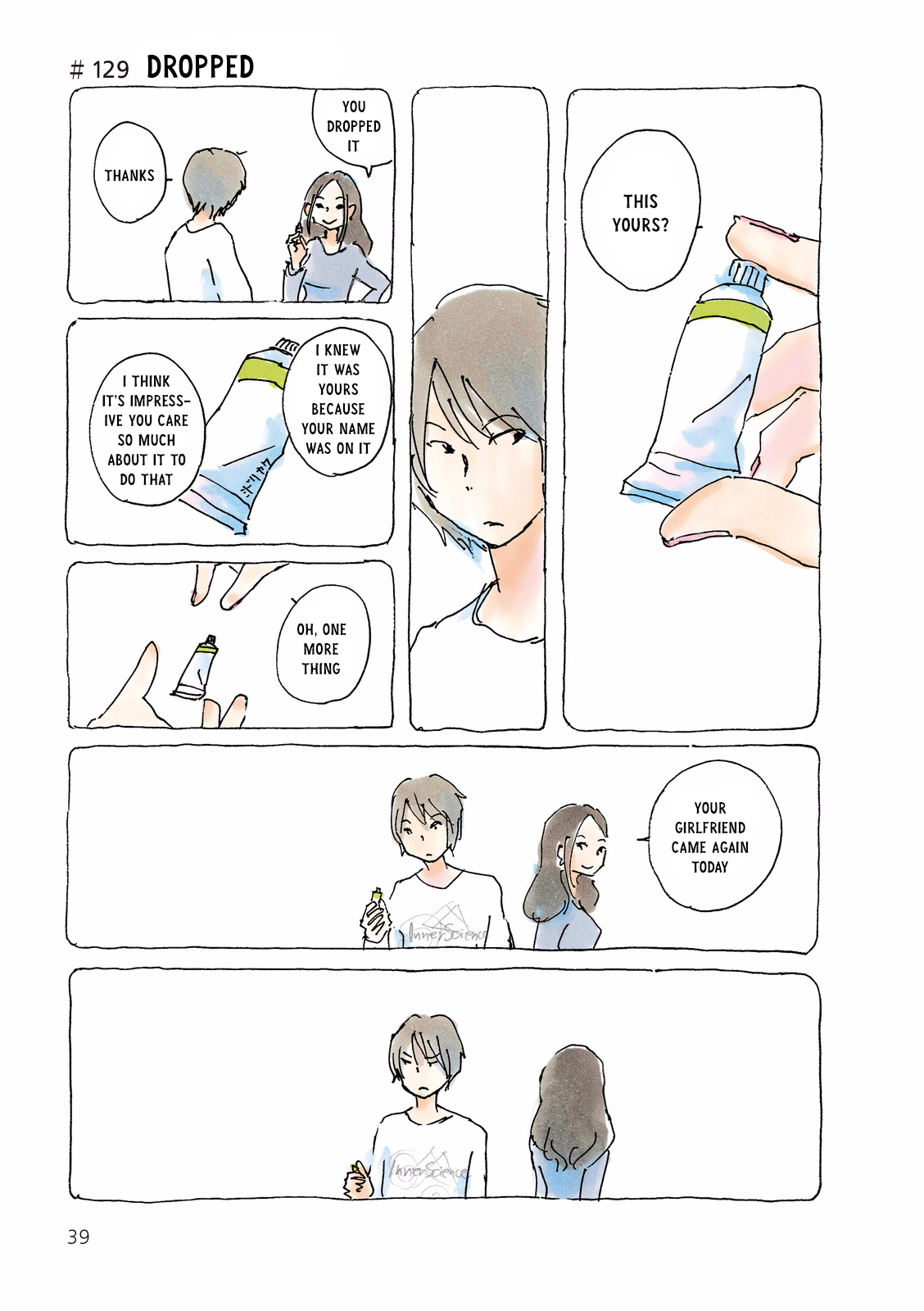 Mikako-san Chapter 129 page 1 - Chapter 129 : Dropped