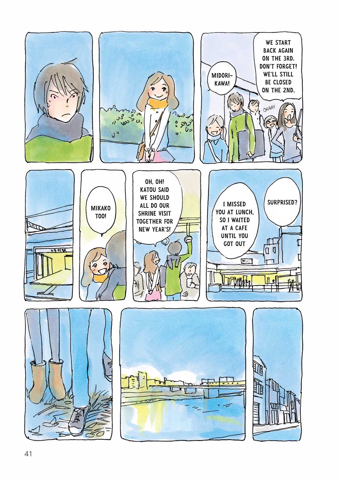 Mikako-san Chapter 129 page 3 - Chapter 129 : Dropped
