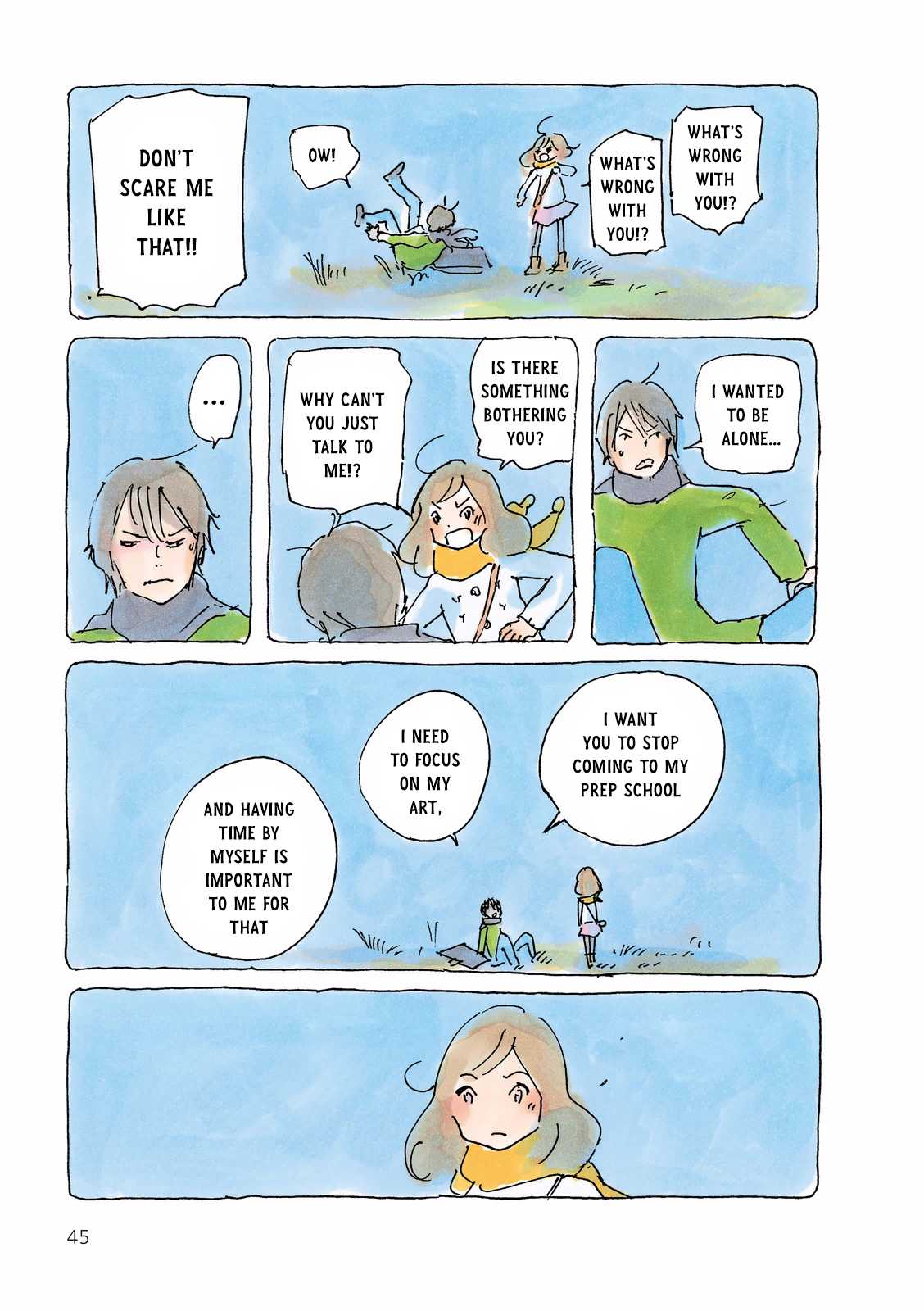 Mikako-san Chapter 130 page 3 - Chapter 130 : Withered Grass