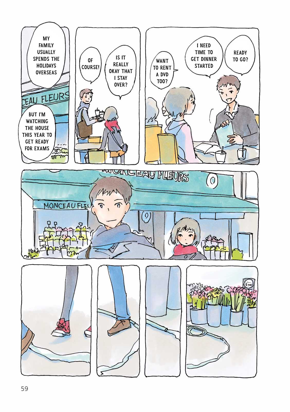 Mikako-san Chapter 133 page 3 - Chapter 133 : Color of a Lie