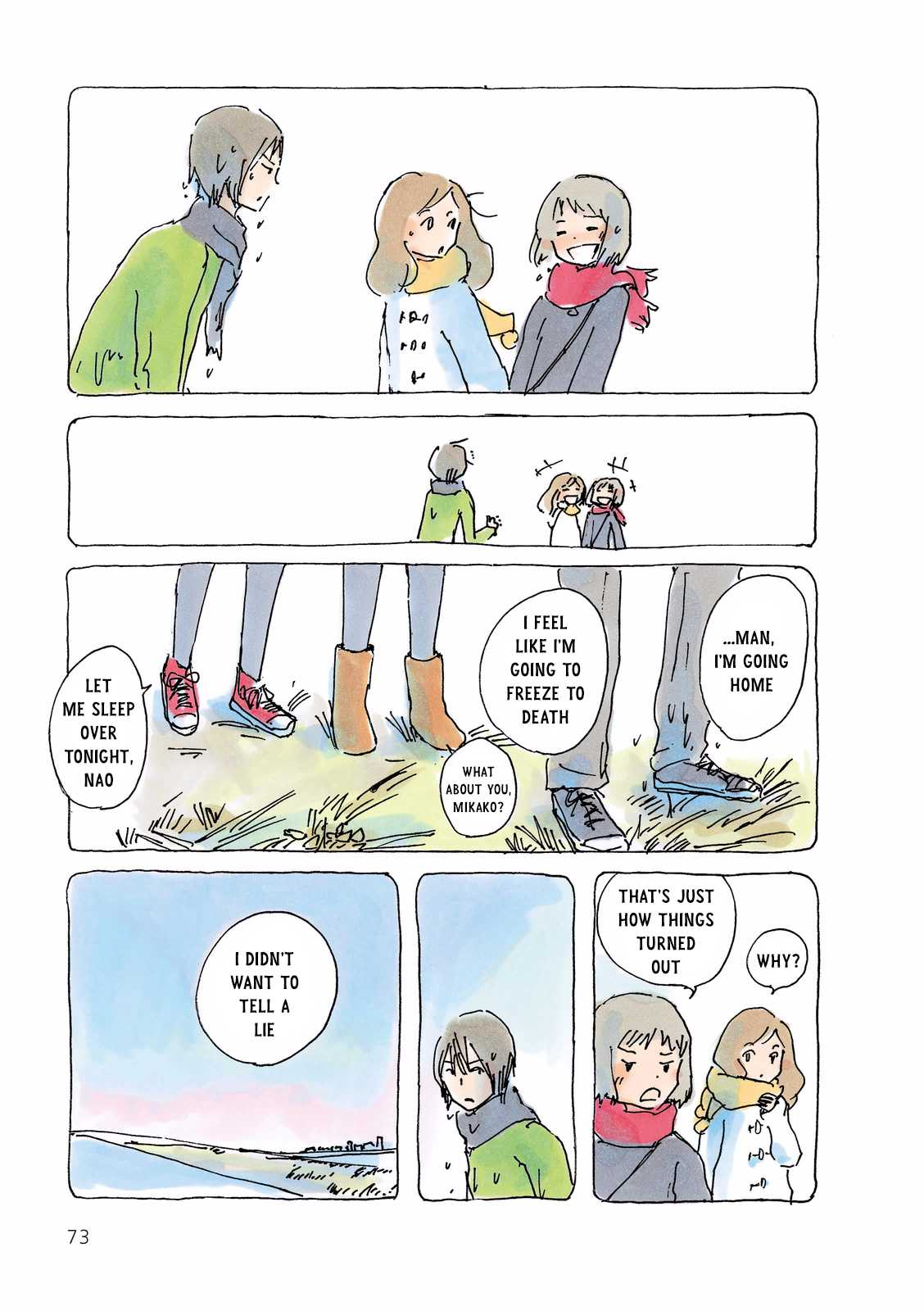 Mikako-san Chapter 136 page 3 - Chapter 136 : Three Lies