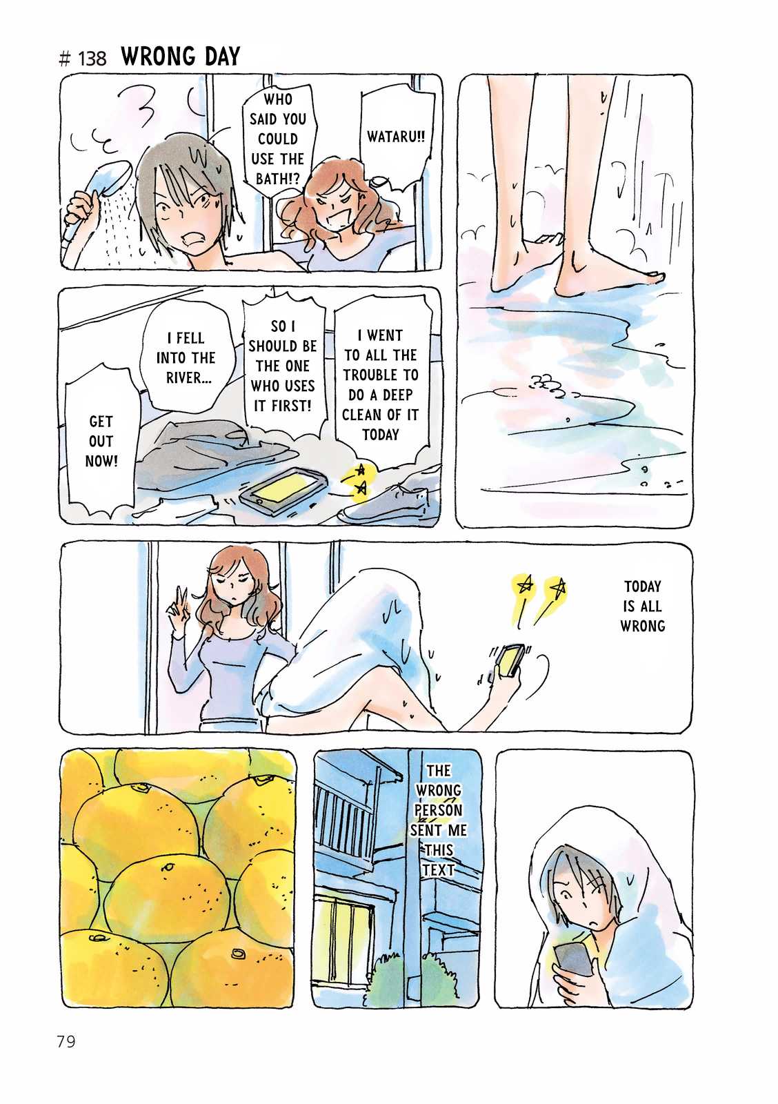 Mikako-san Chapter 138 page 1 - Chapter 138 : Wrong Day