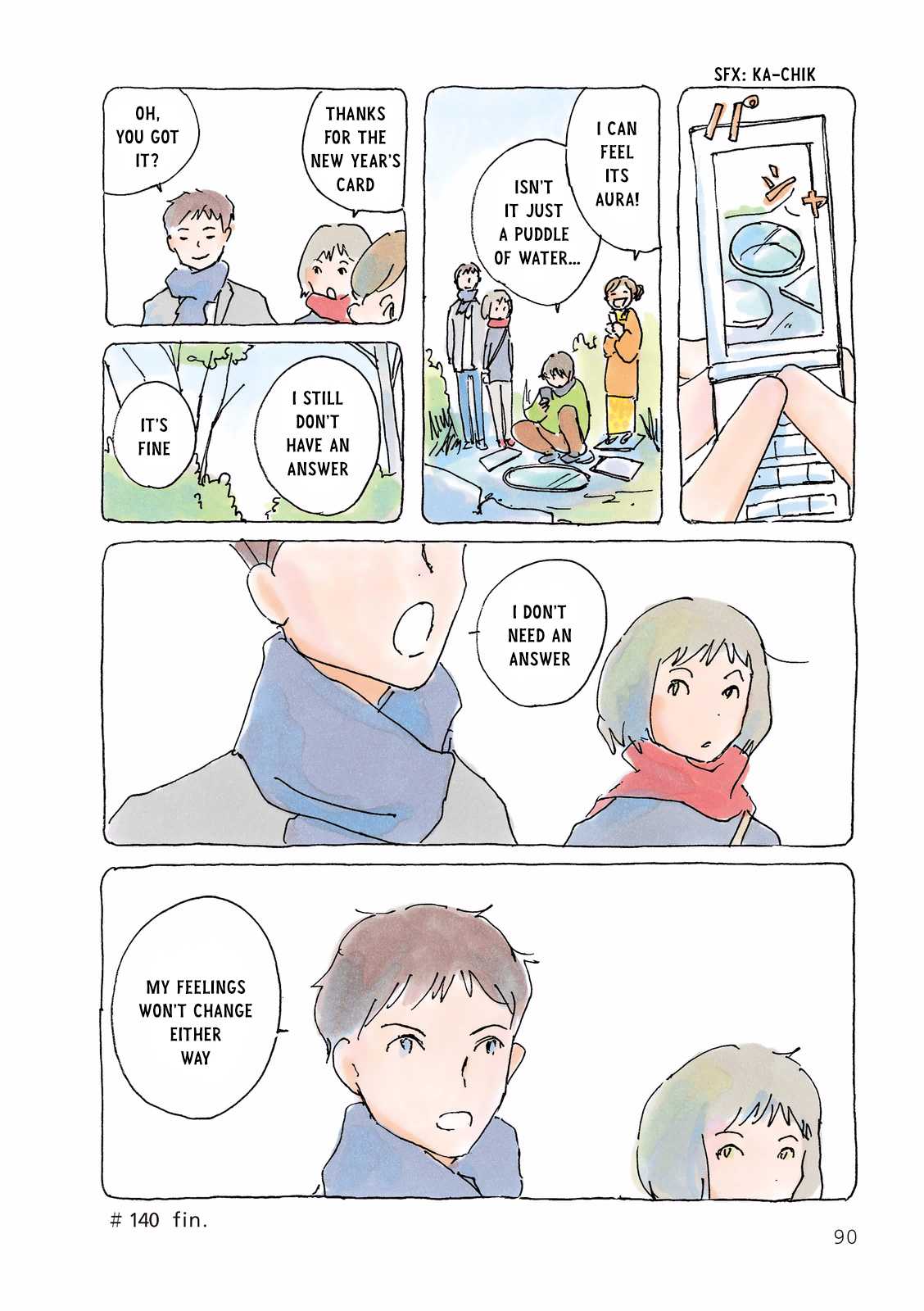 Mikako-san Chapter 140 page 4 - Chapter 140 : No Answer Needed