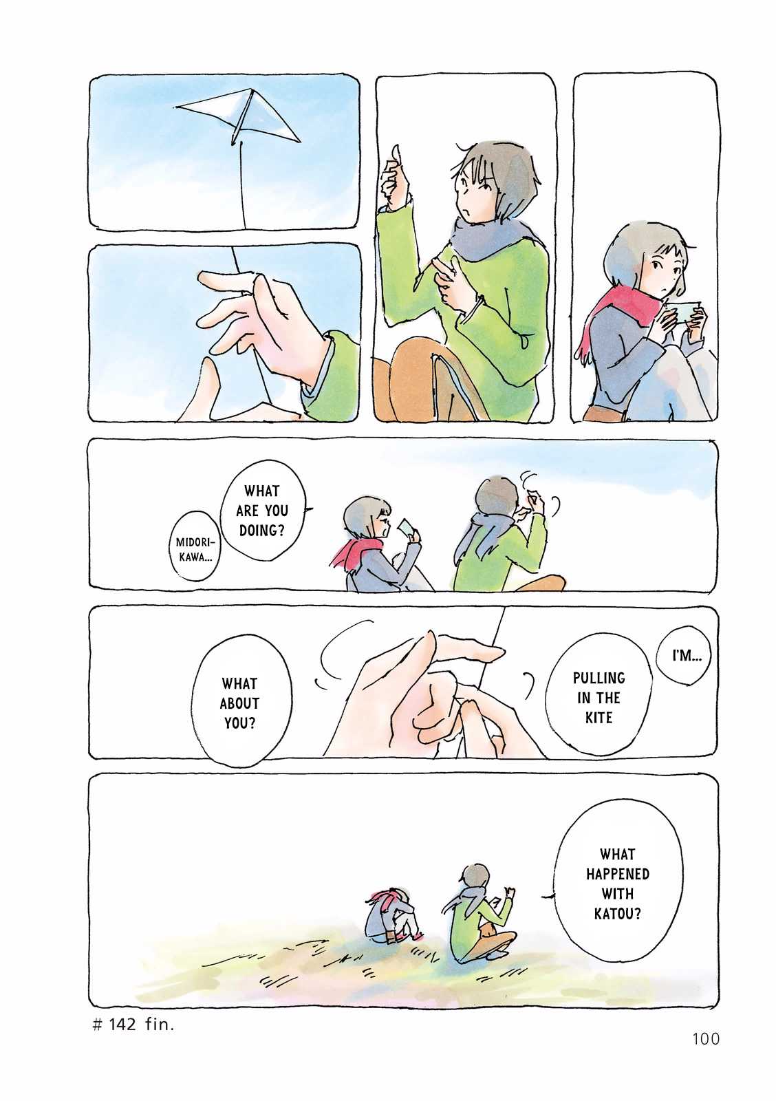 Mikako-san Chapter 142 page 4 - Chapter 142 : Kite String